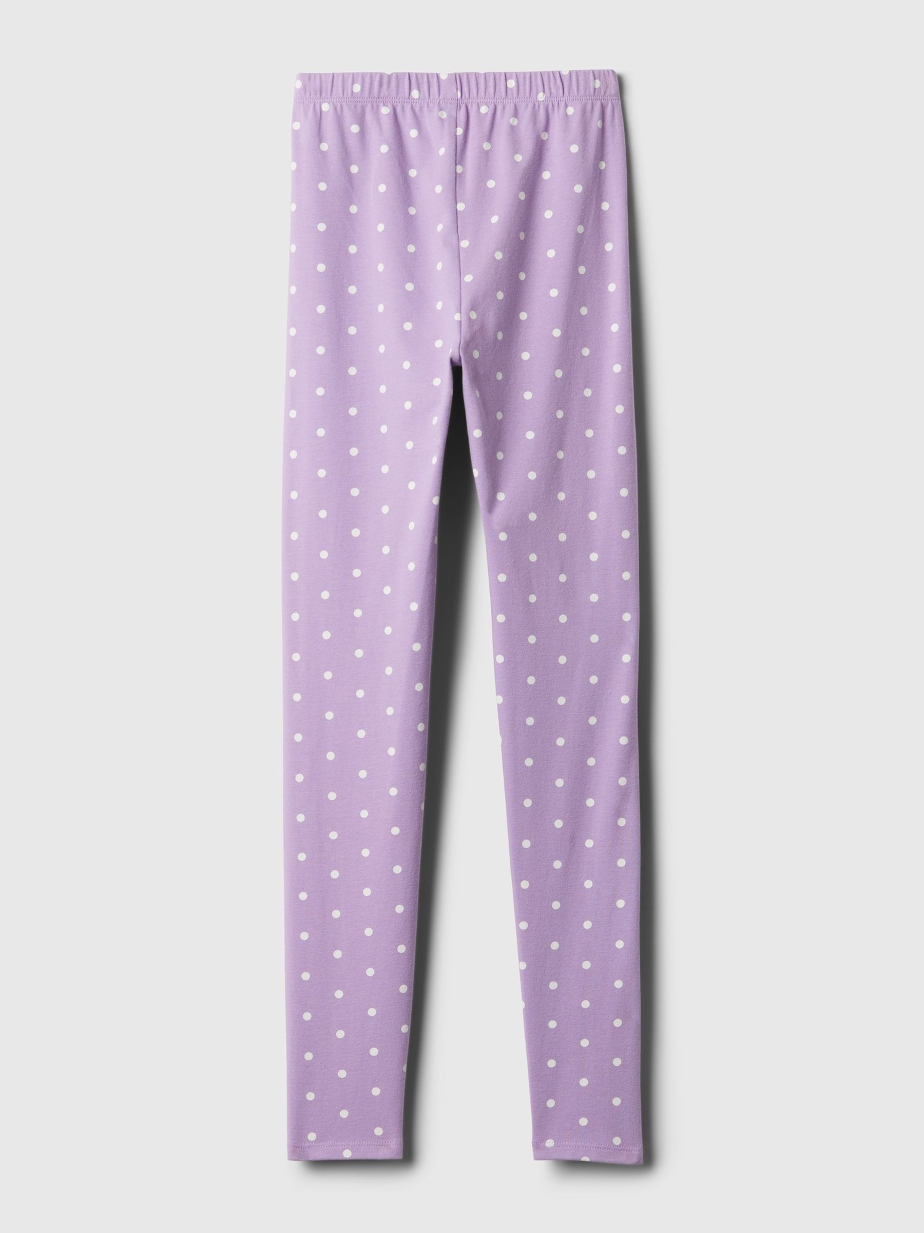 Purple Print Leggings (4-13yrs) - Image 5 of 5