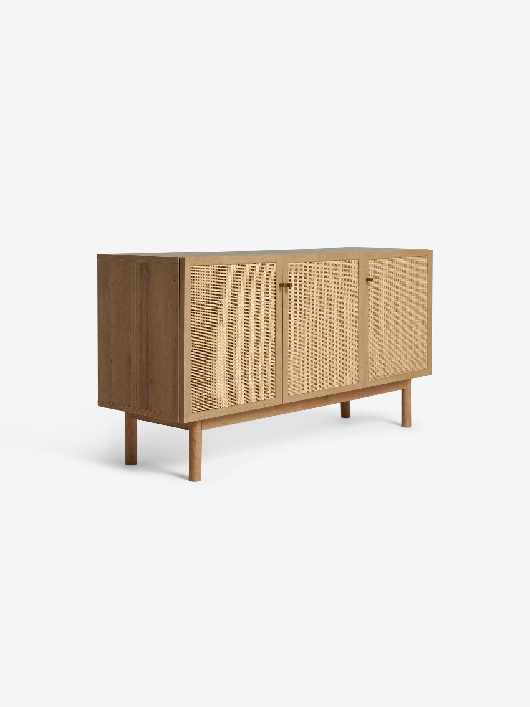 Pavia Rattan Large Sideboard in Oak Effect - Image 8 of 8