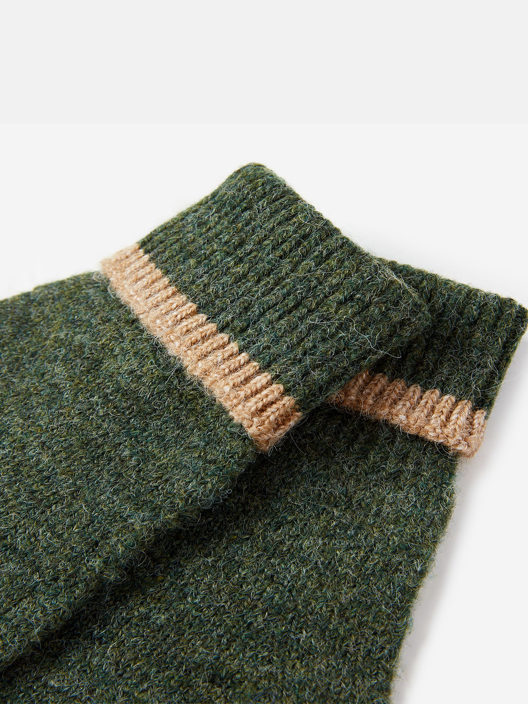 Eloise Green Knitted Gloves - Image 2 of 2