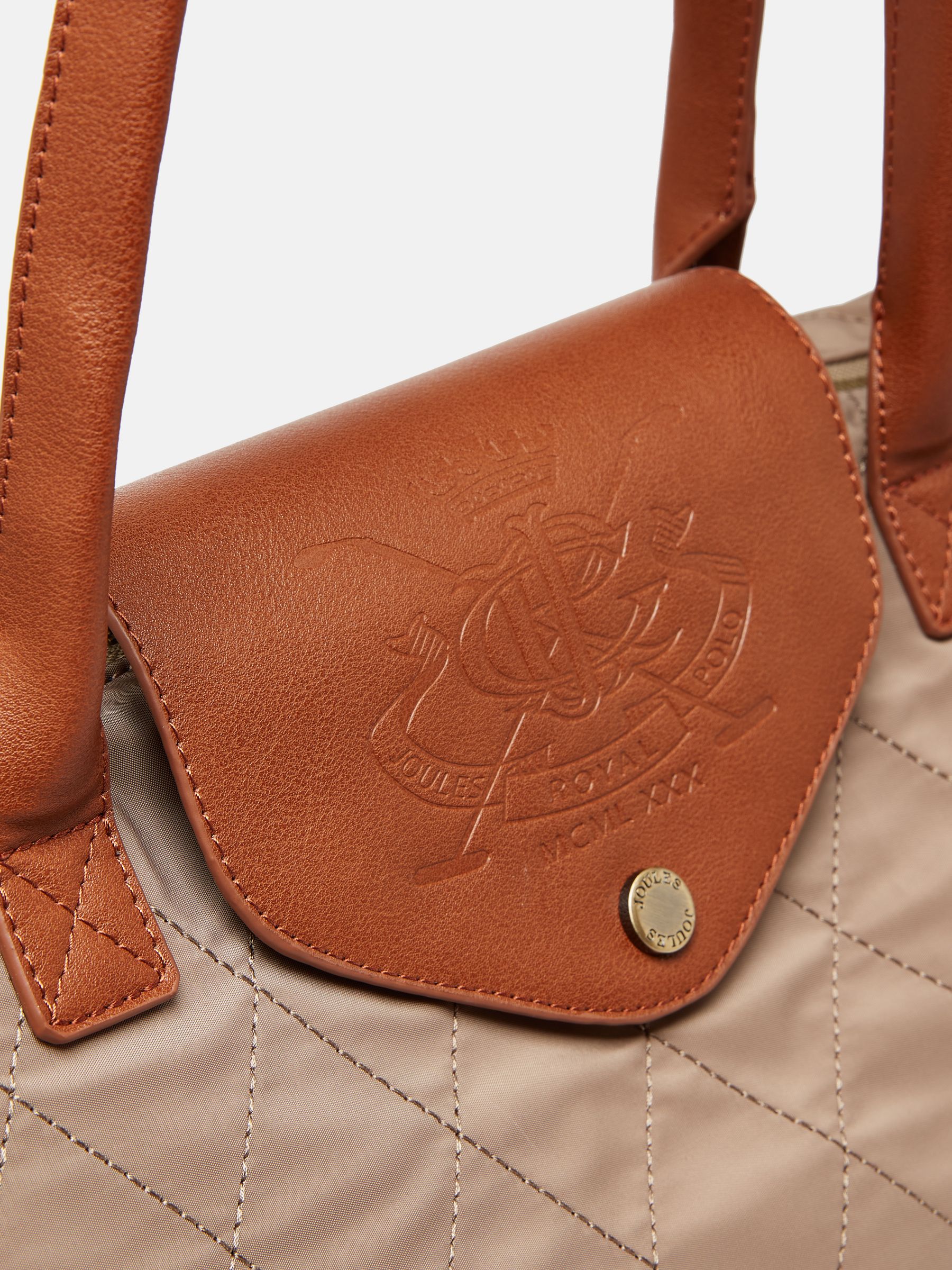 Edie Brown Quilted Tote Bag - Image 8 of 9