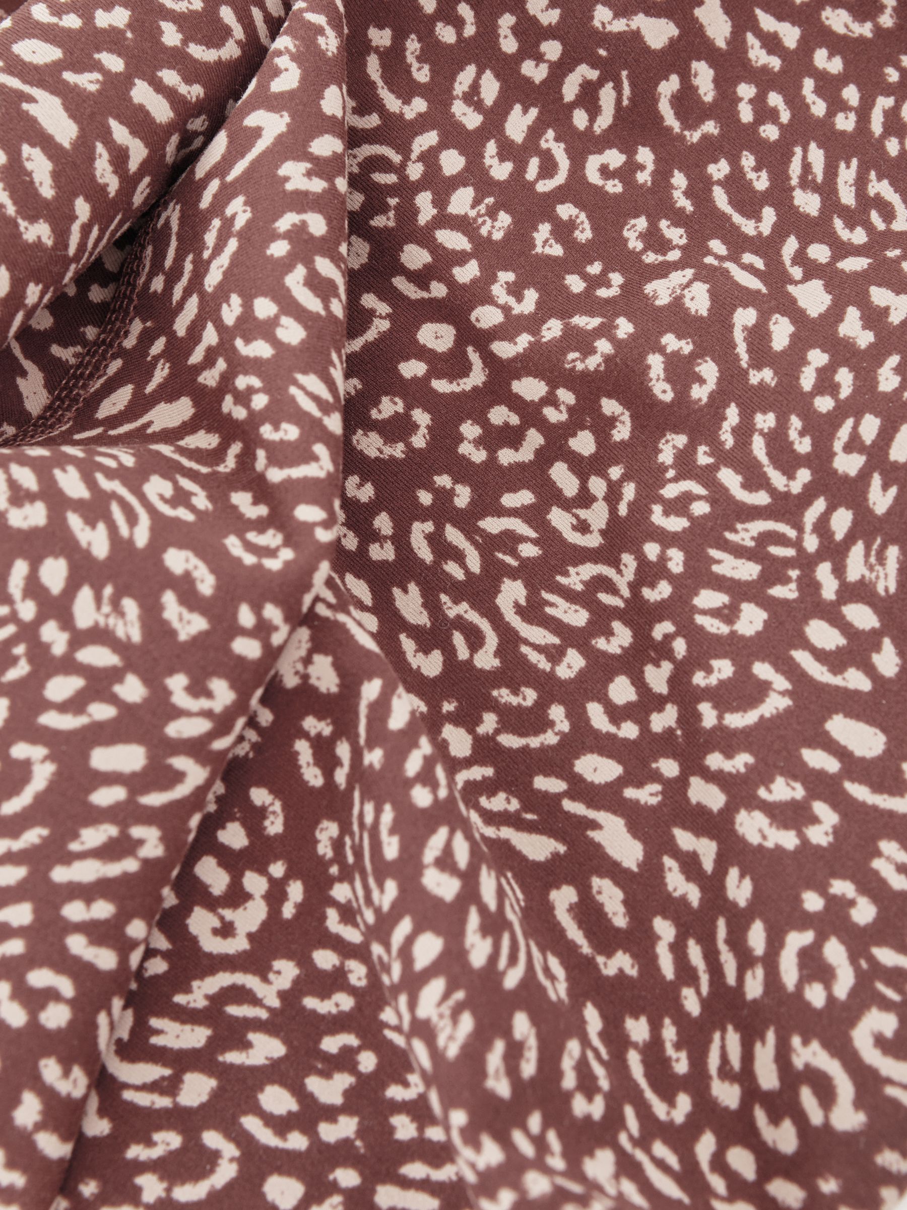 The Upside Bodysuit in Brown Print - Image 7 of 7