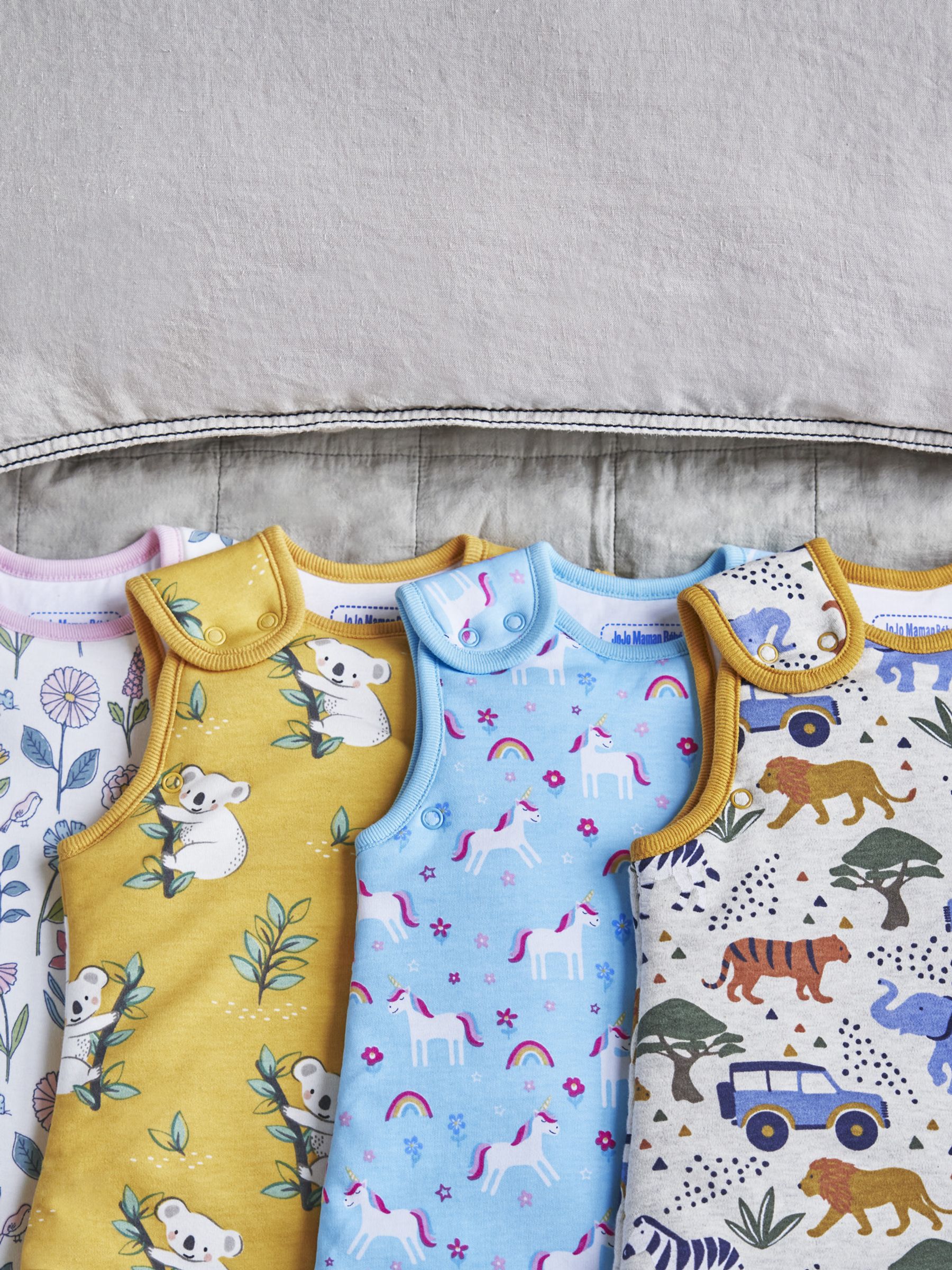 Mustard Yellow Koala Koala Print 2.5 Tog Baby Sleeping Bag - Image 5 of 6