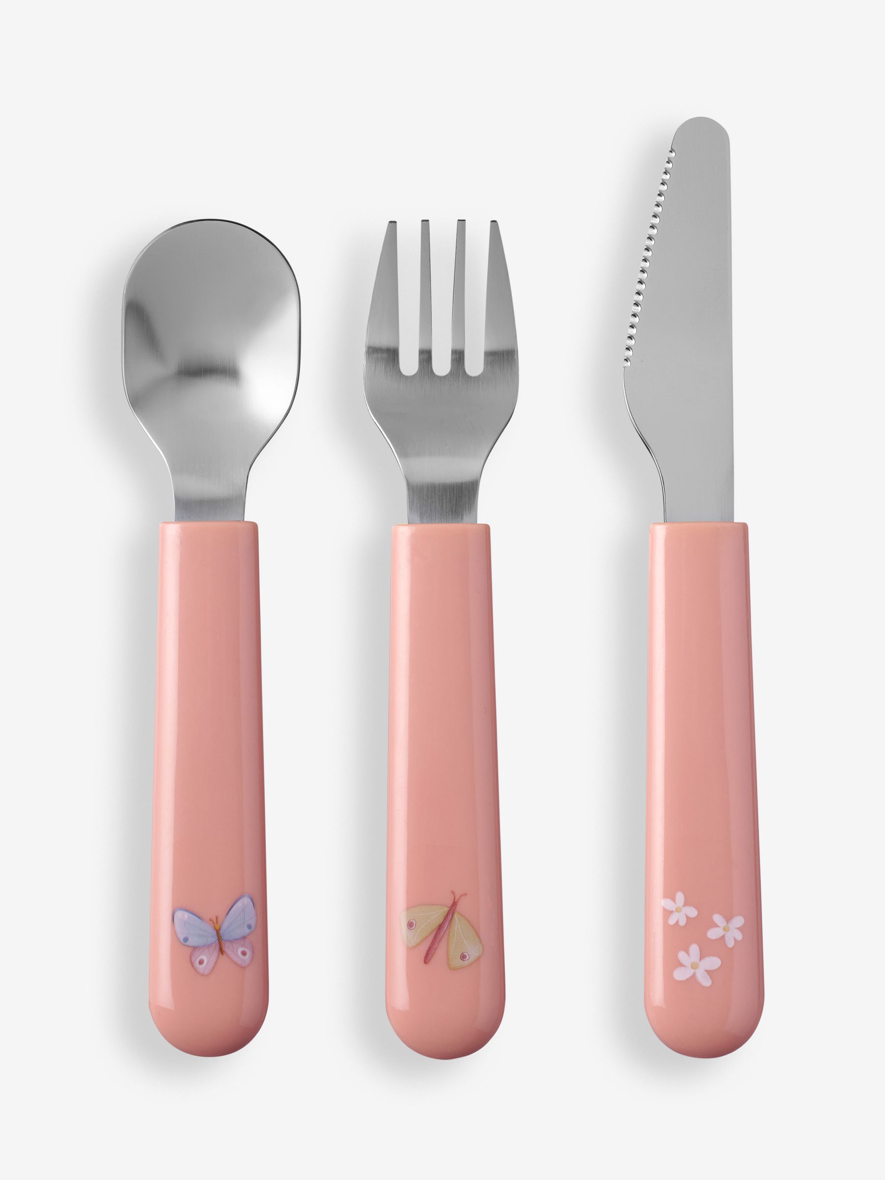 Little Dutch Childrens Dinnerware Set Flowers and Butterflies - Image 5 of 11