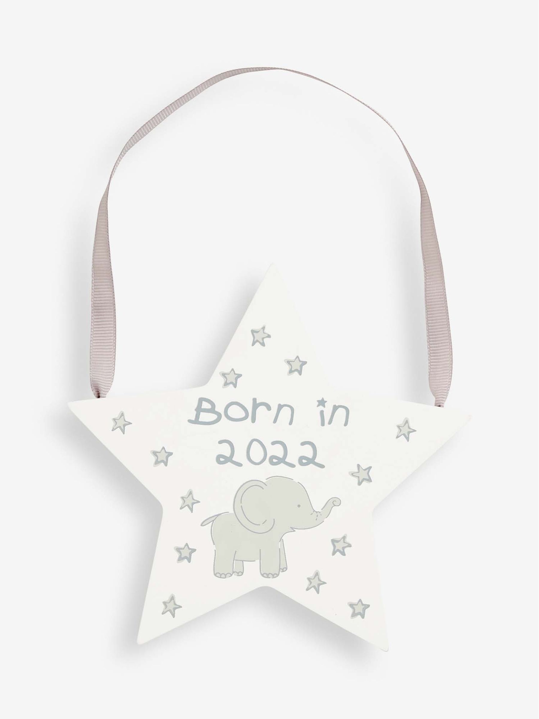 Born in 2022 Star Door Hanger - Image 1 of 1