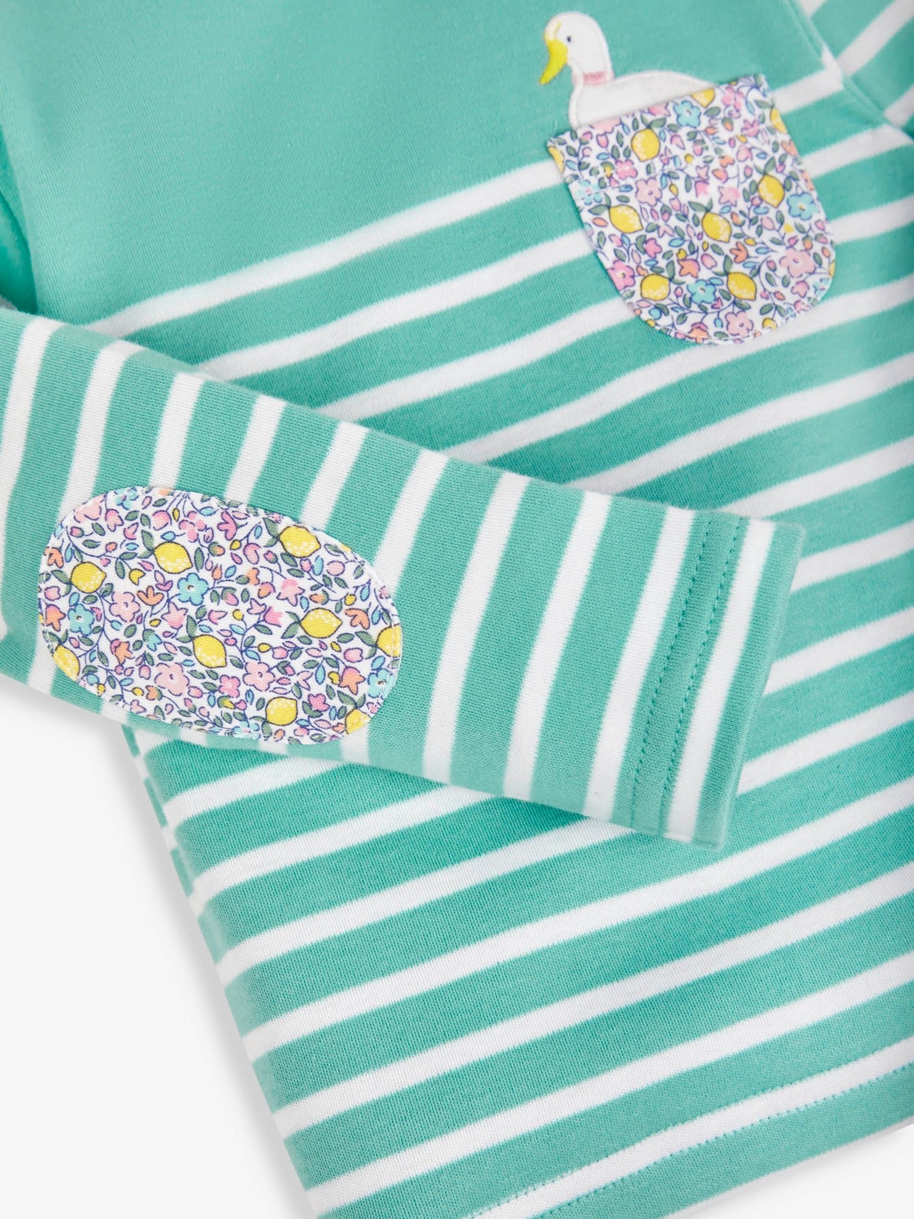 Duck Egg Duck Pocket Breton Top - Image 3 of 3