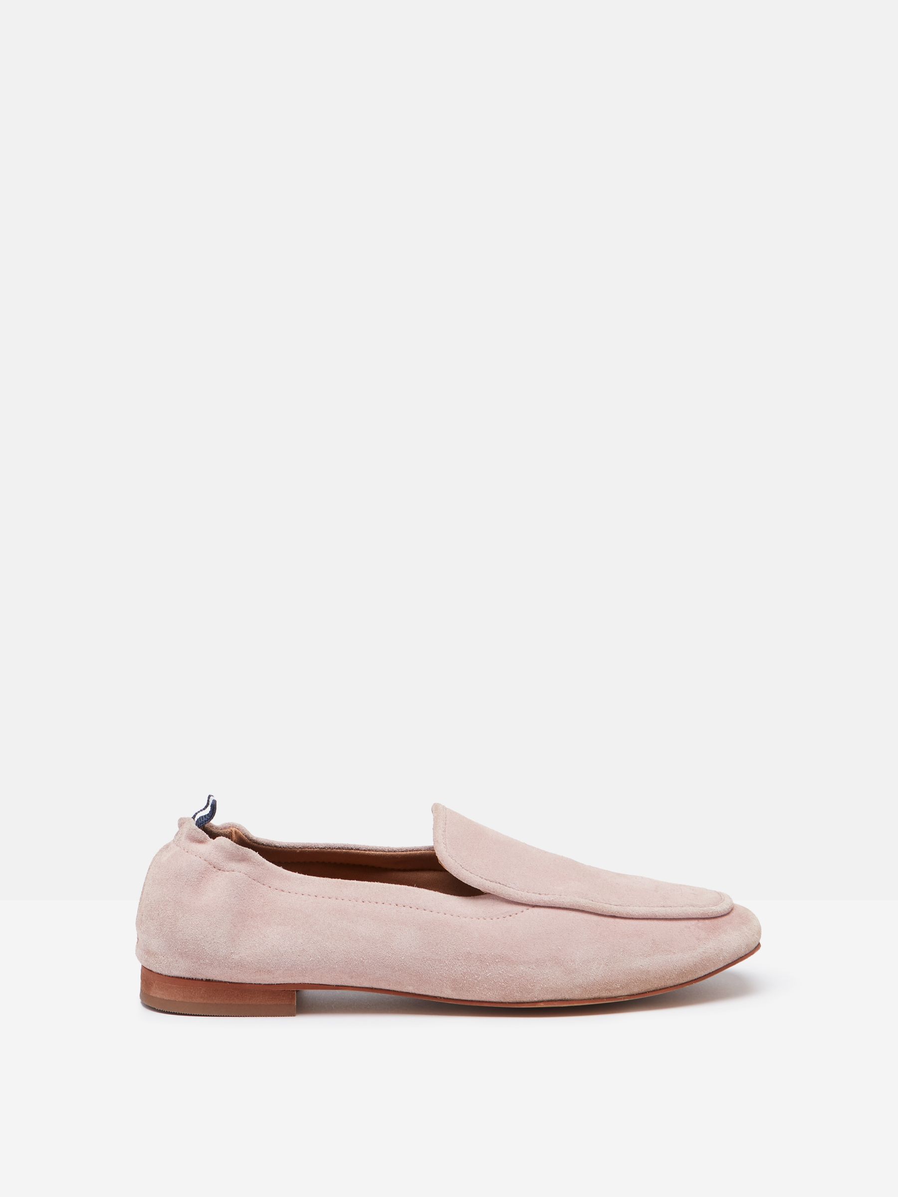 Sloane Narrow Fit Pink Suede Loafers - Image 1 of 6
