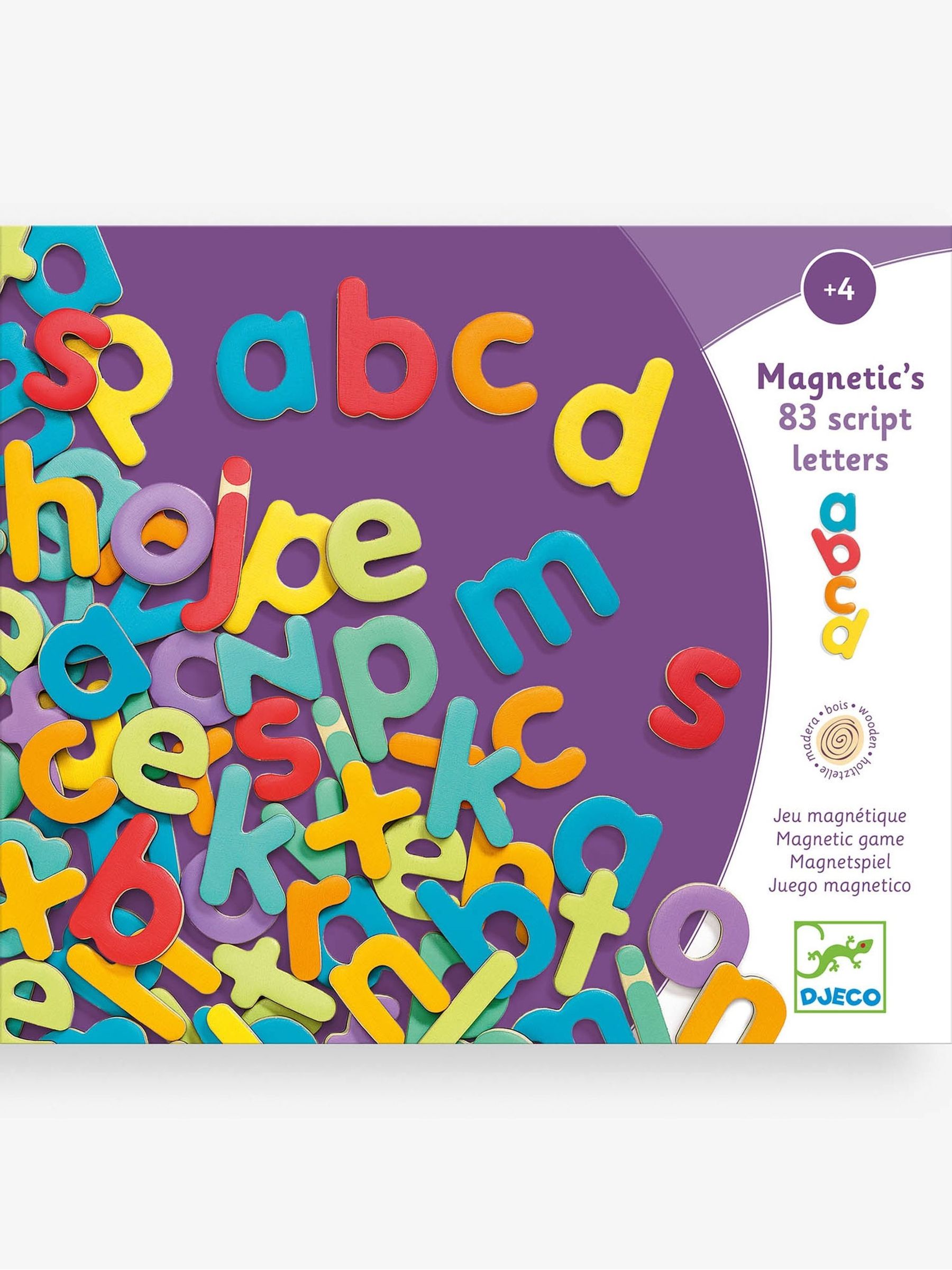 Djeco Wooden Magnetic Letters - Image 1 of 2