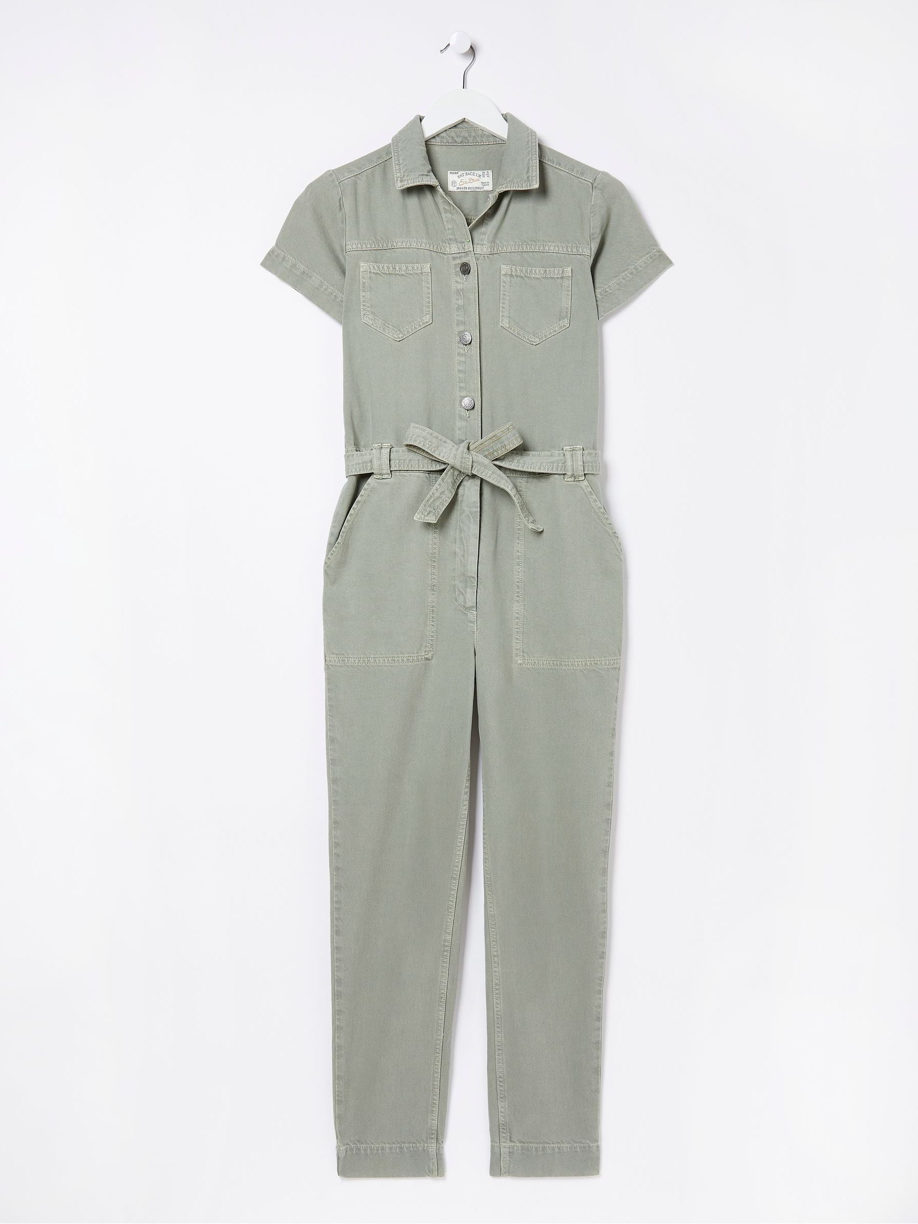 Green Imogen Short Sleeve Boilersuit - Image 6 of 6