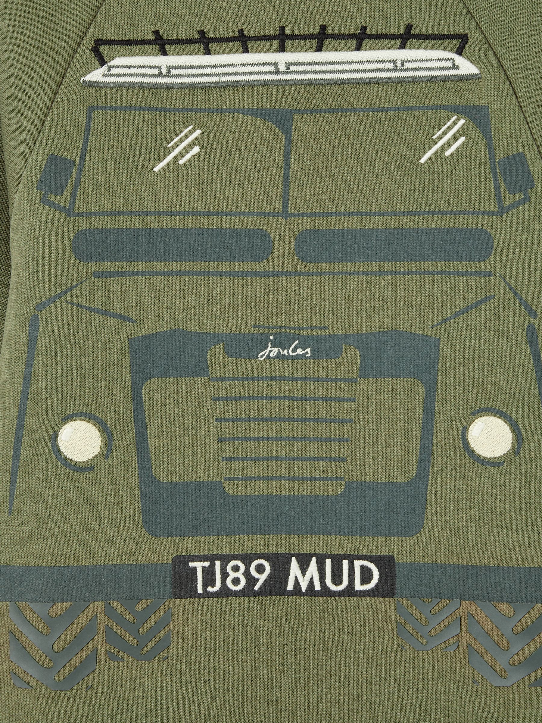 Connor Green Embroidered Artwork Crew Neck Sweatshirt - Image 4 of 5