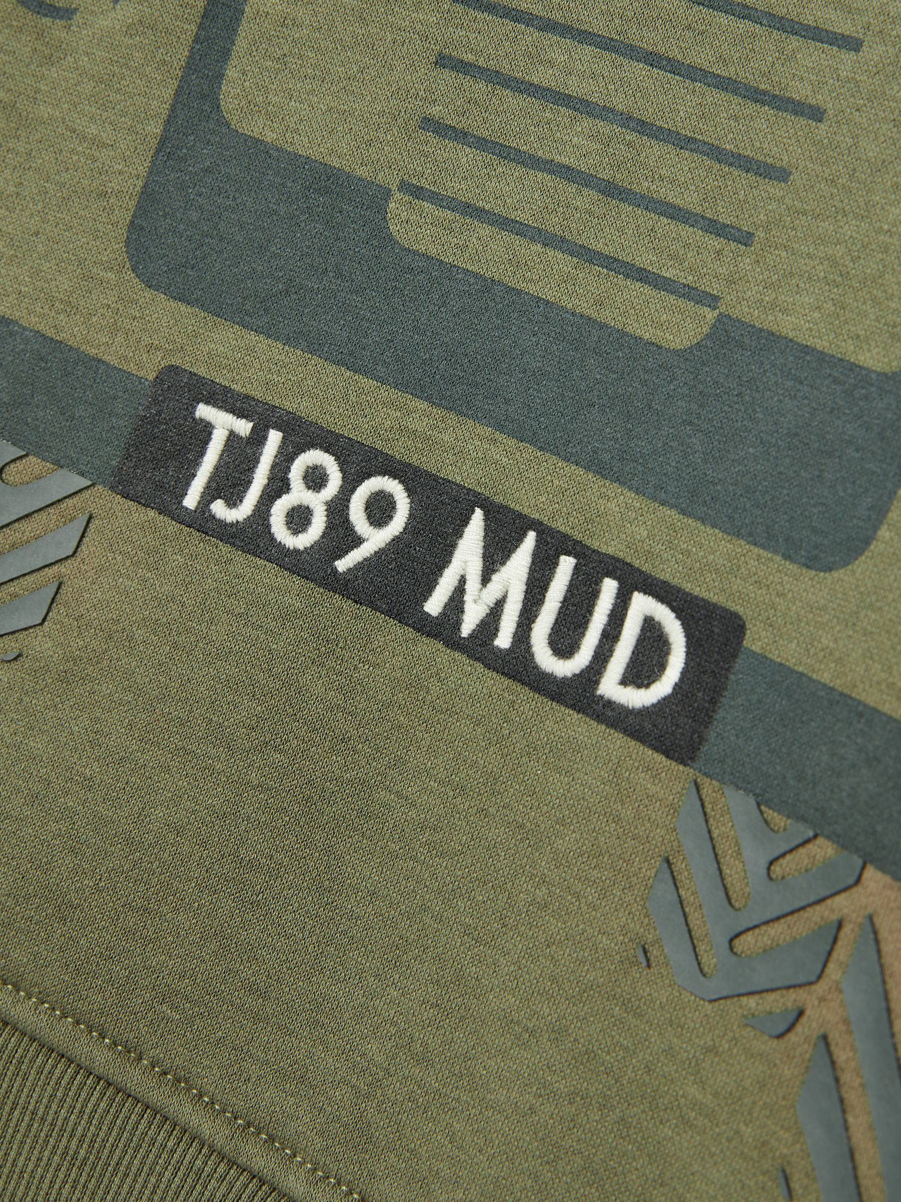 Connor Green Embroidered Artwork Crew Neck Sweatshirt - Image 5 of 5