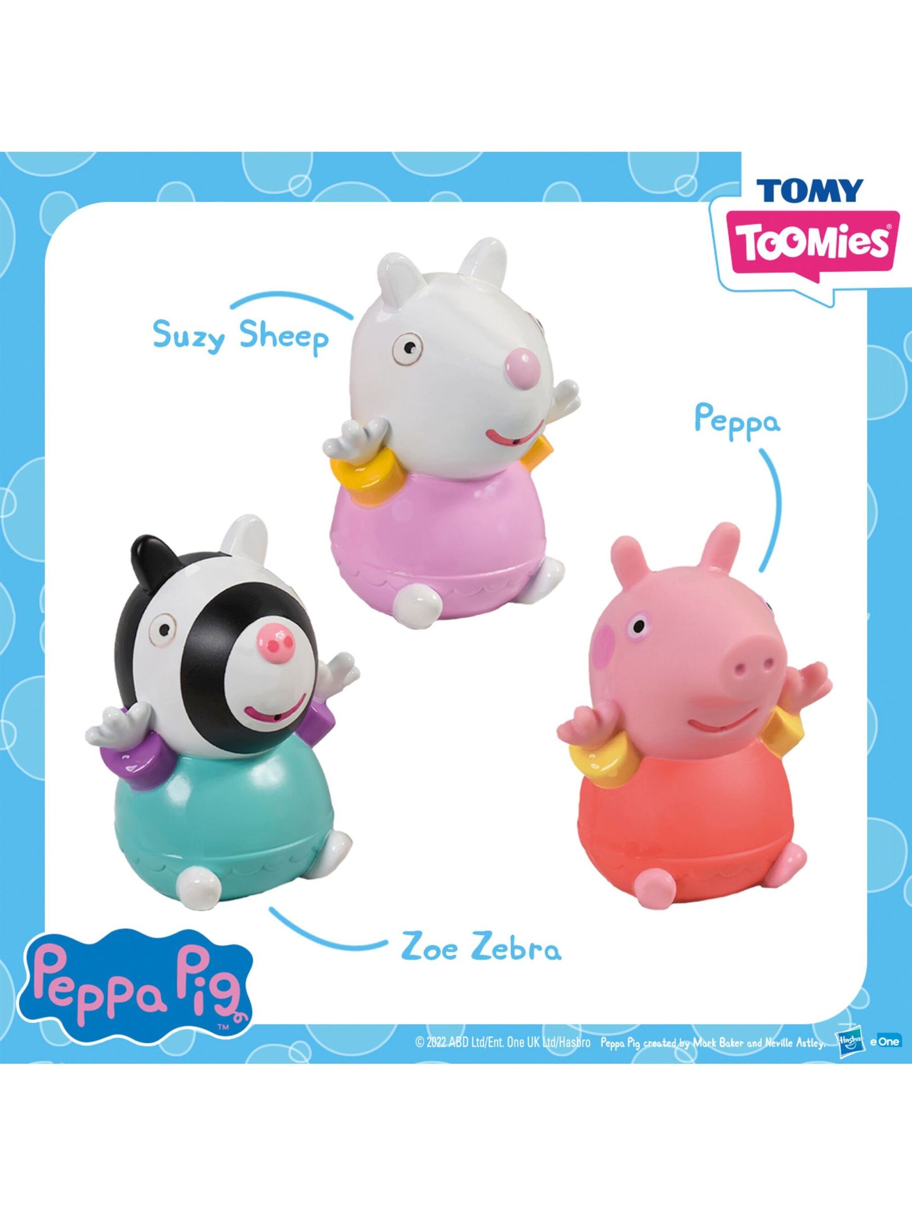 TOMY Peppa & Friends Bath Squirters - Image 4 of 4