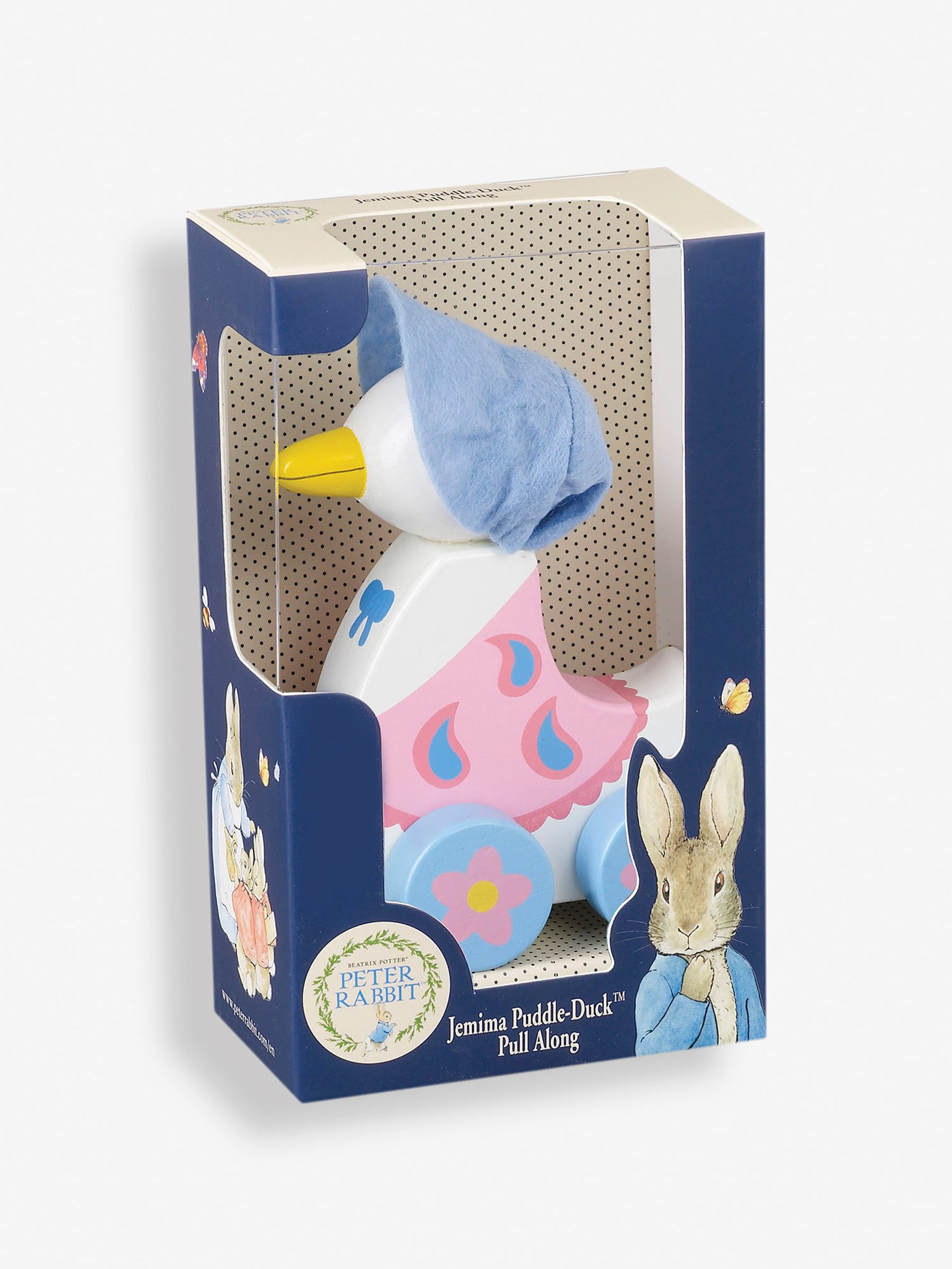 Orange Tree Toys Jemima Puddle-Duck Pull Along | JoJo Maman Bébé