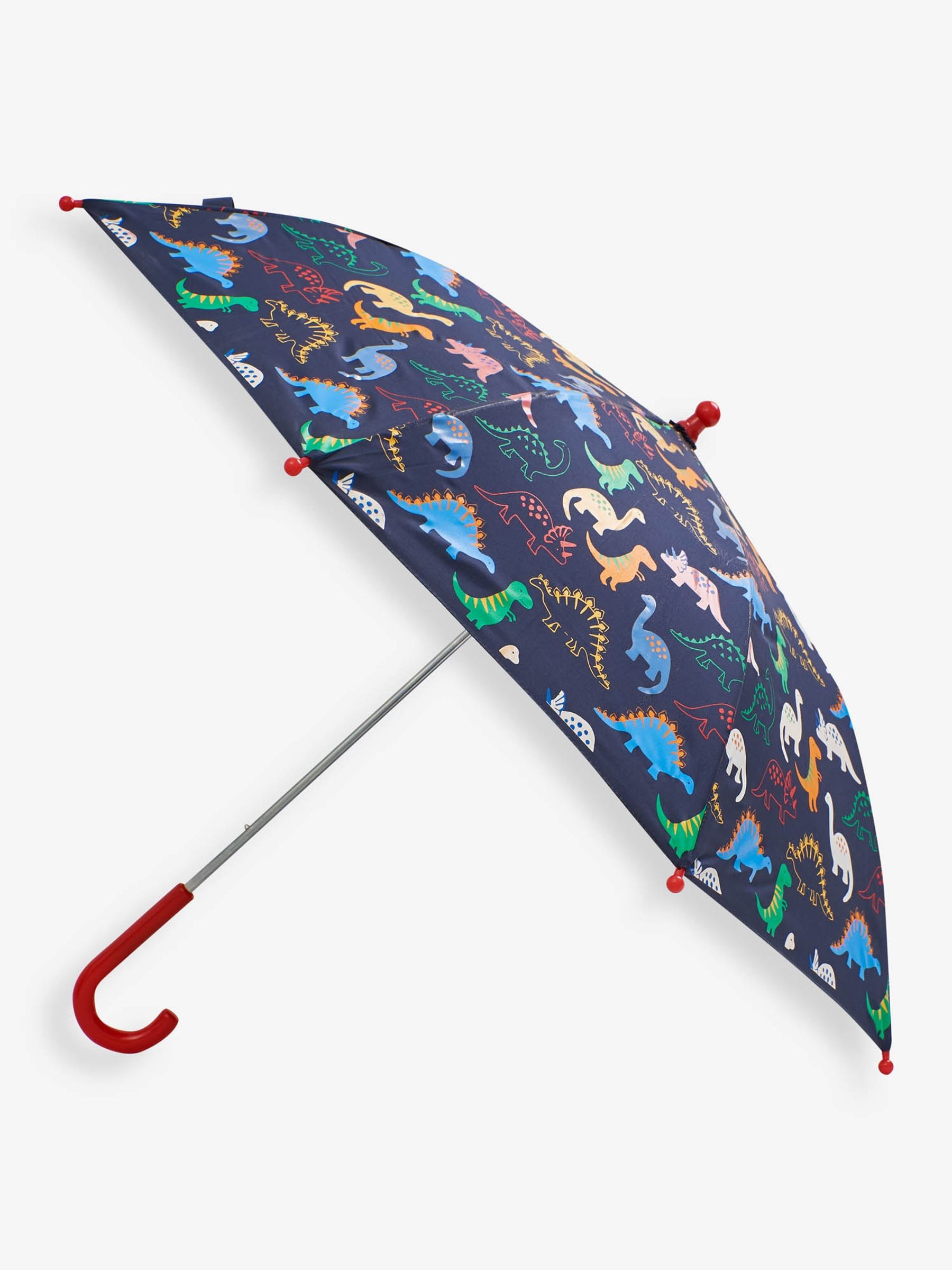 Navy Dinosaur Colour Change Umbrella - Image 1 of 3