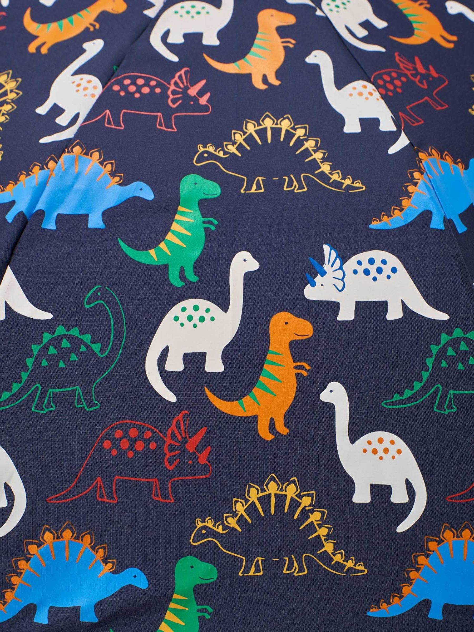 Navy Dinosaur Colour Change Umbrella - Image 2 of 3