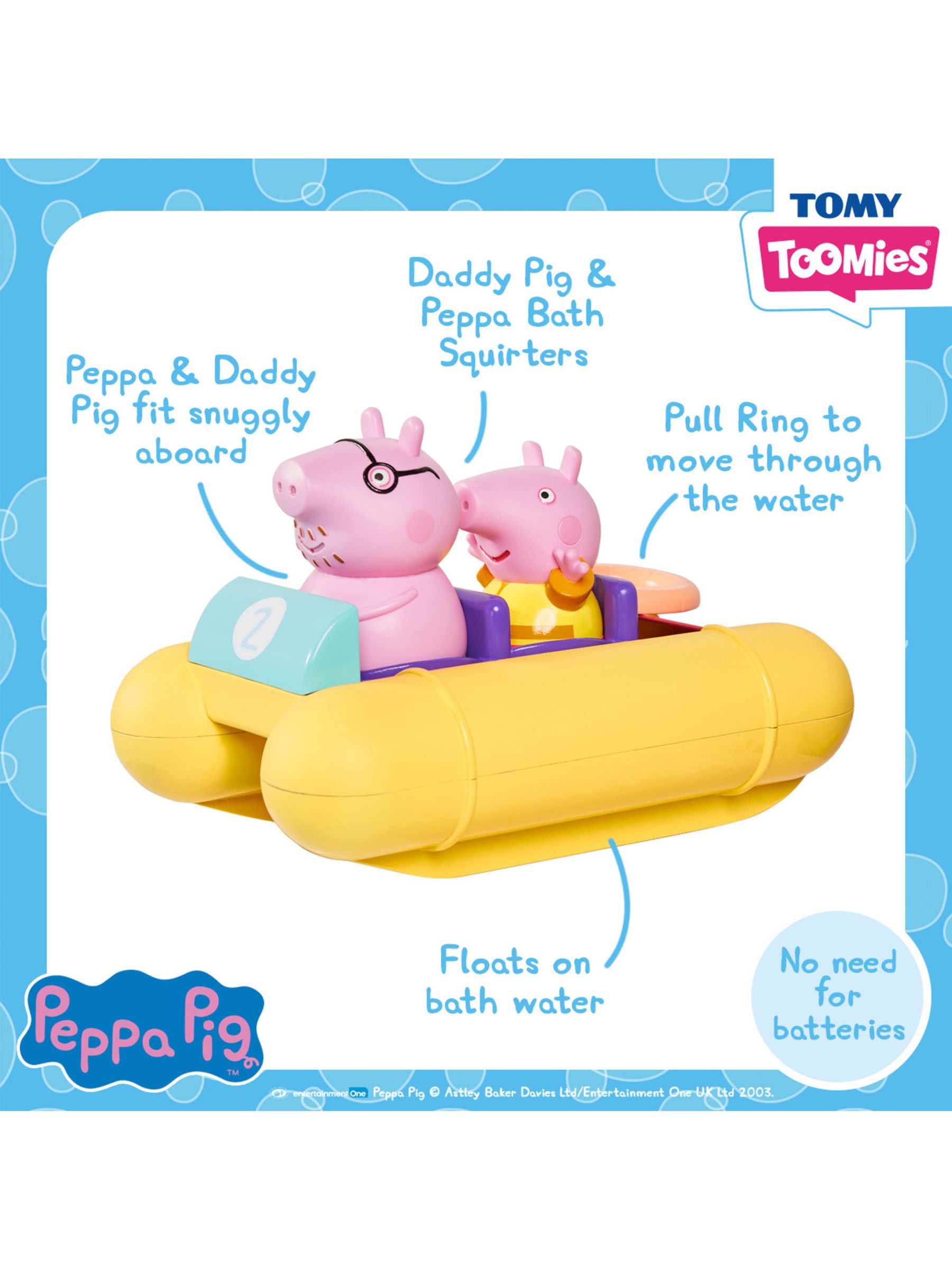 TOMY Toomies Peppa Pull & Go Pedalo - Image 3 of 7