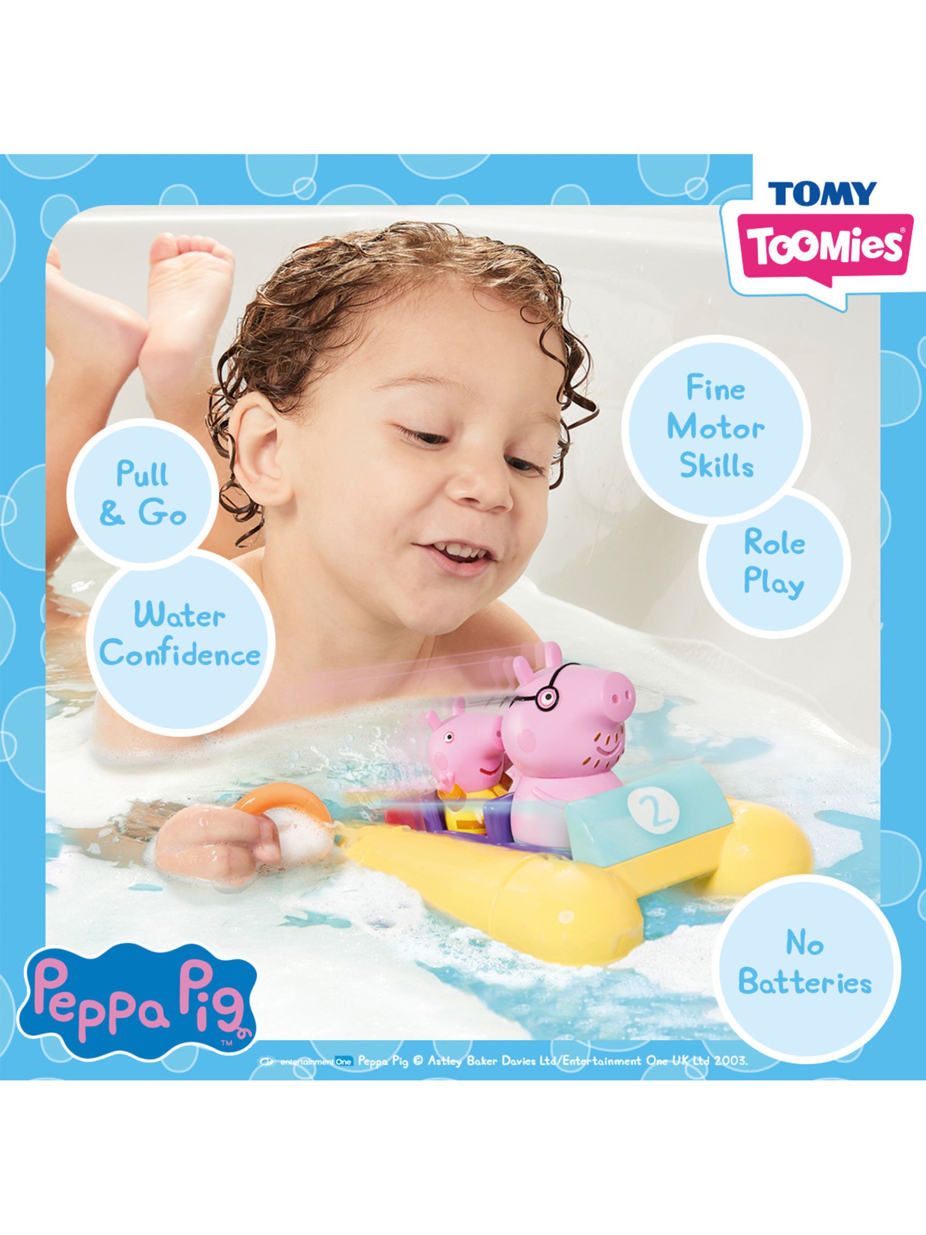 TOMY Toomies Peppa Pull & Go Pedalo - Image 4 of 7