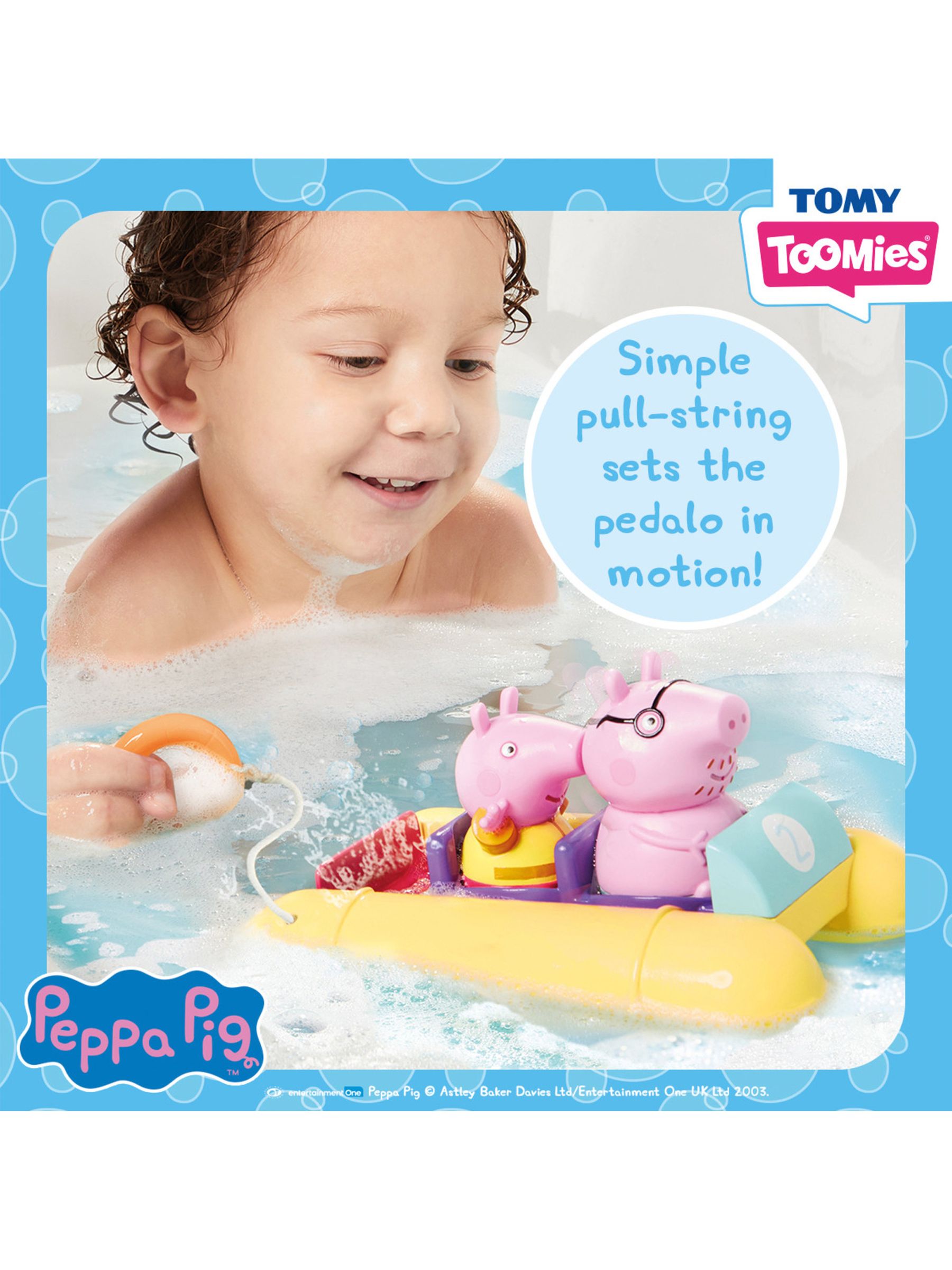 TOMY Toomies Peppa Pull & Go Pedalo - Image 6 of 7