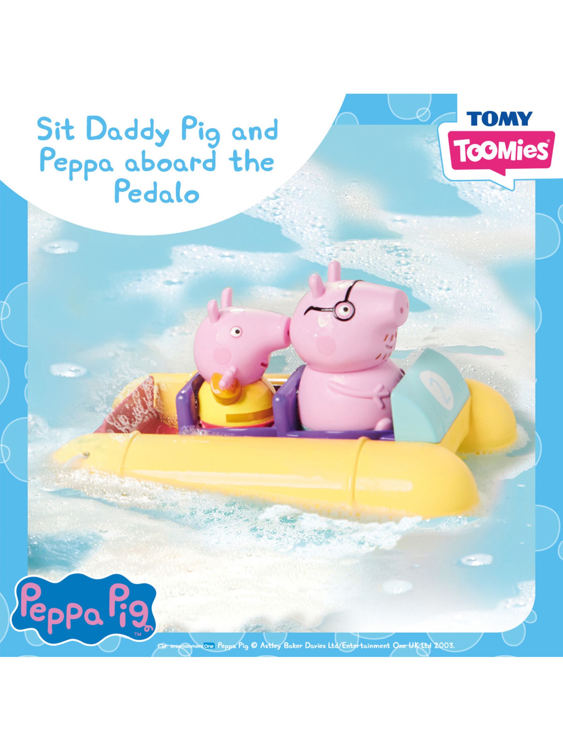 TOMY Toomies Peppa Pull & Go Pedalo - Image 7 of 7