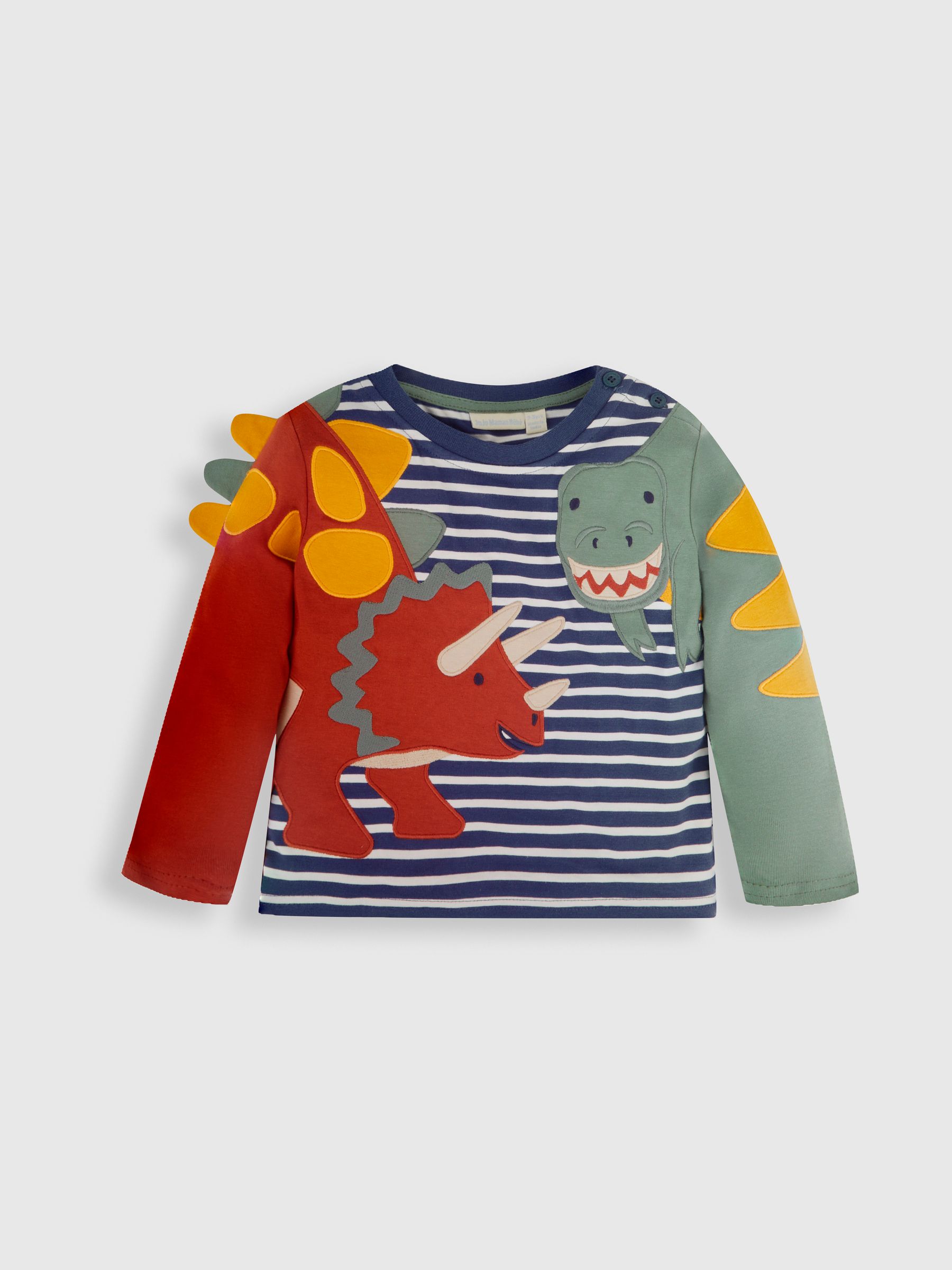 Indigo Dino Appliqué Novelty Top - Image 1 of 4