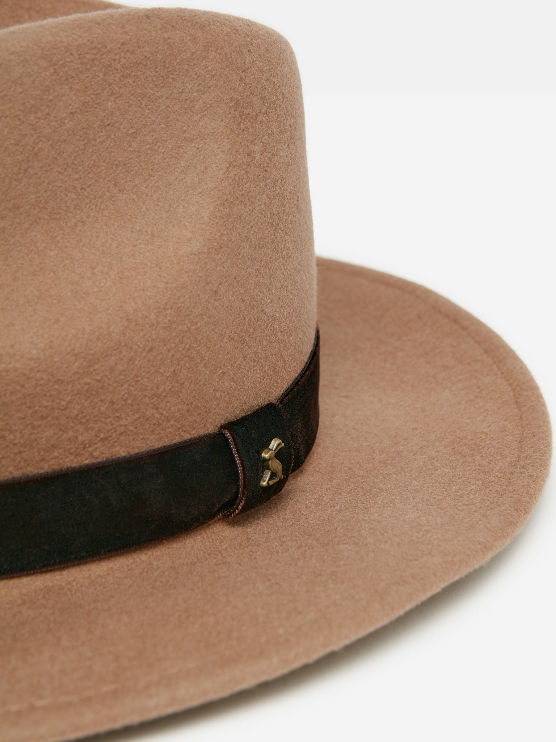Maude Brown Wool Fedora Hat - Image 5 of 6