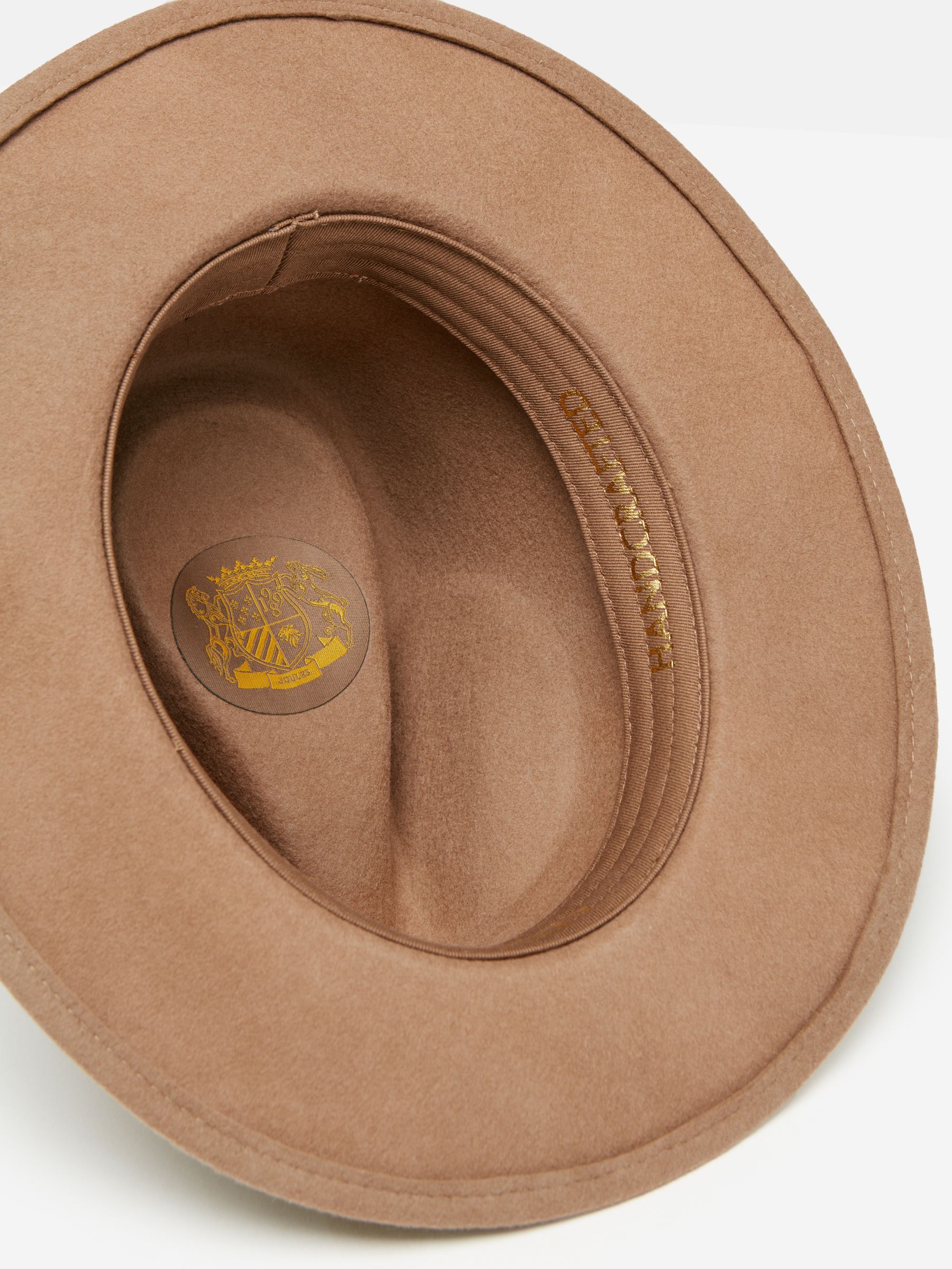 Maude Brown Wool Fedora Hat - Image 6 of 6