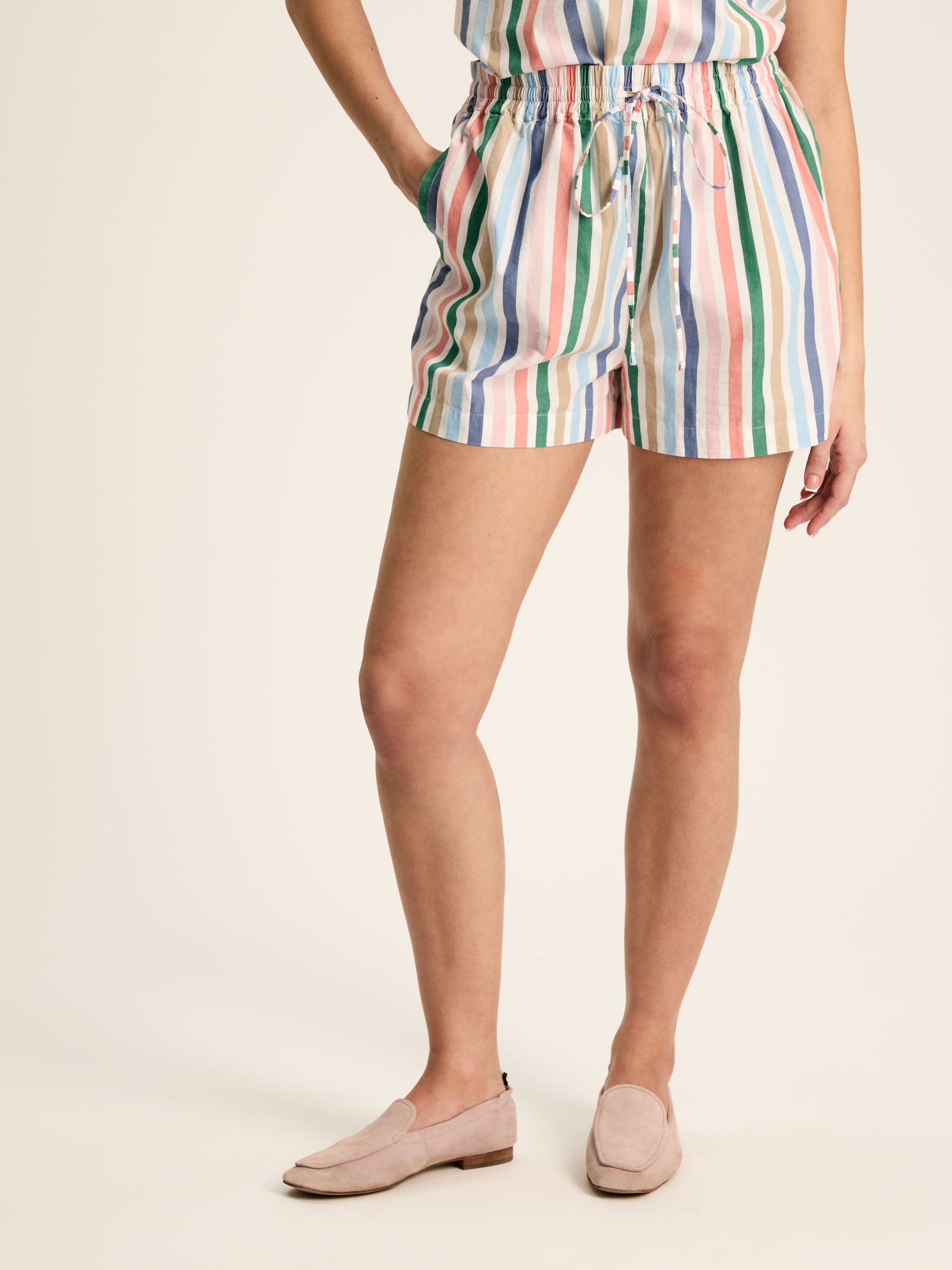 Cynthia Stripe Shorts - Image 1 of 7