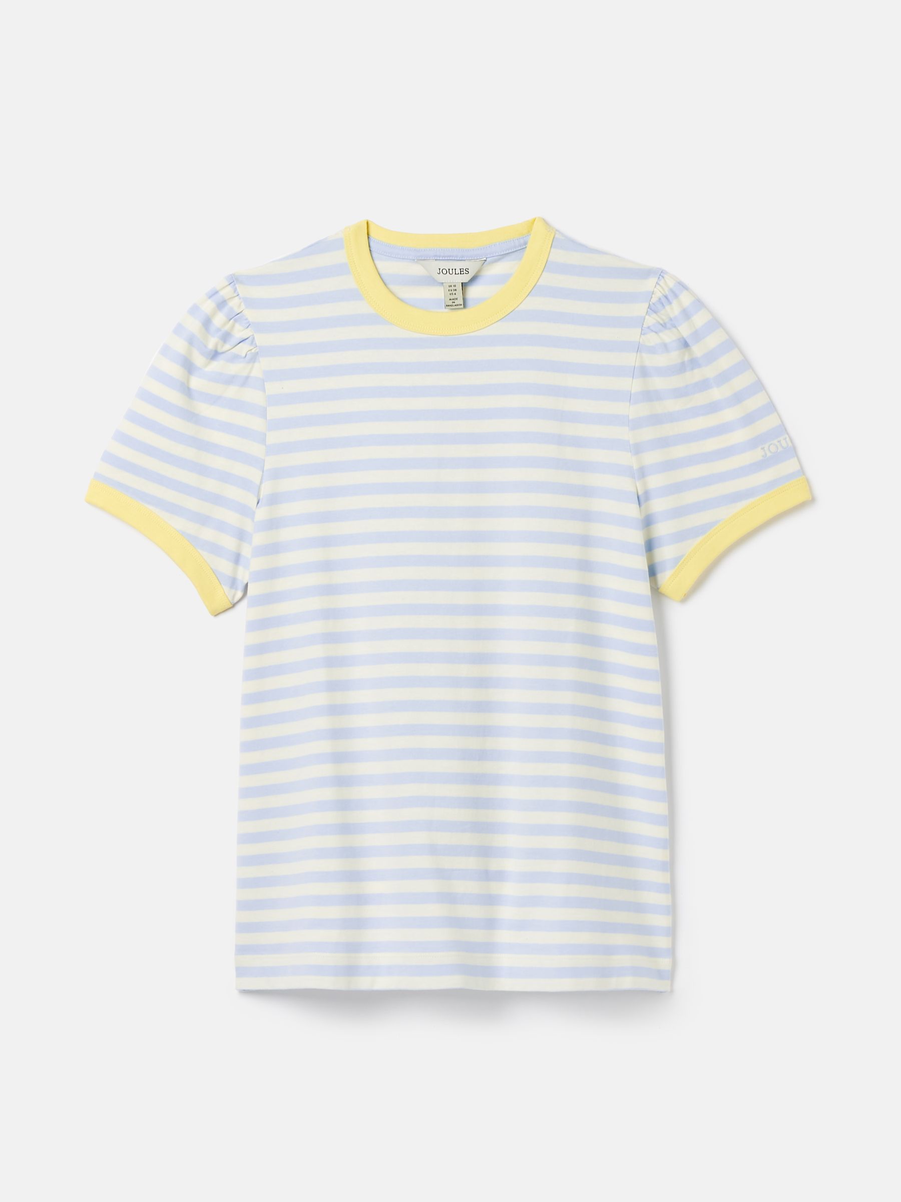 Erin Blue Stripe Short Sleeve T-Shirt - Image 6 of 6