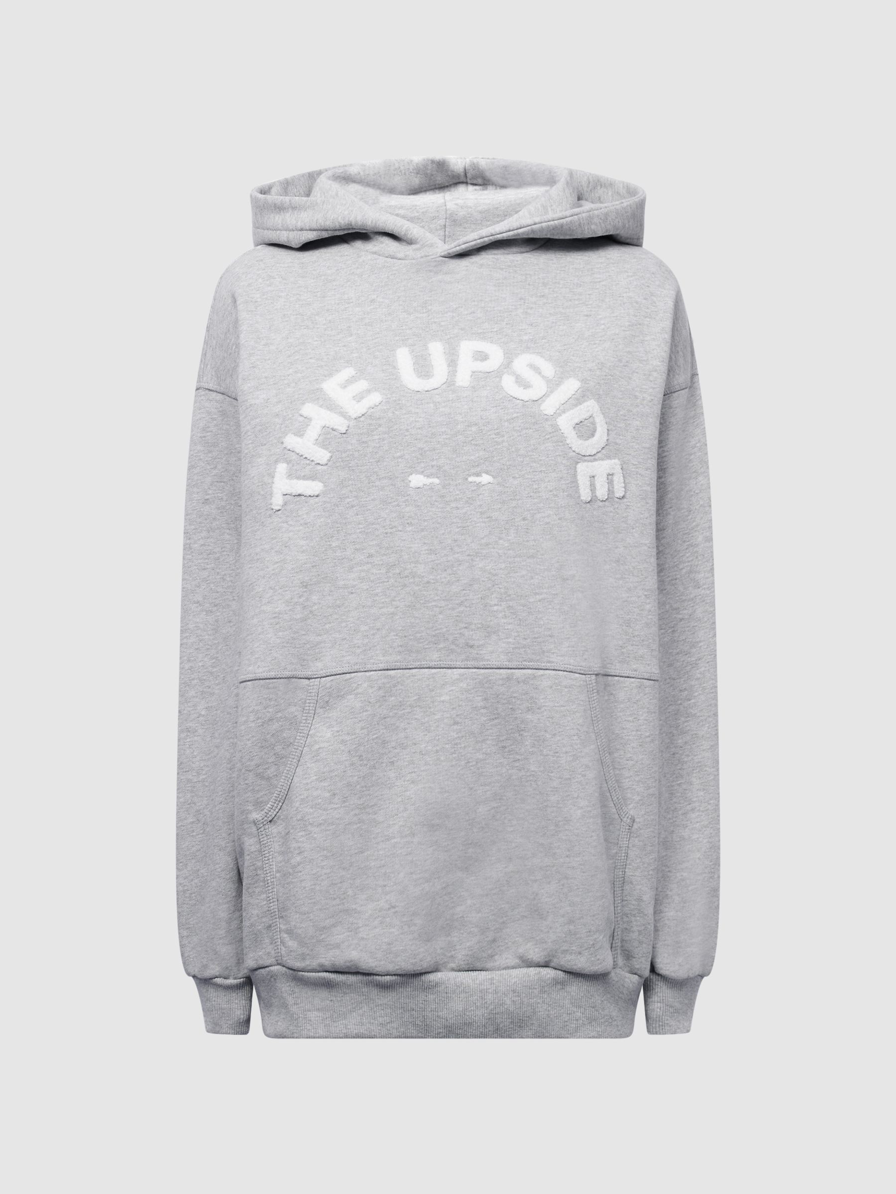 The Upside Comfort Fit Hoodie in Grey - Image 2 of 7