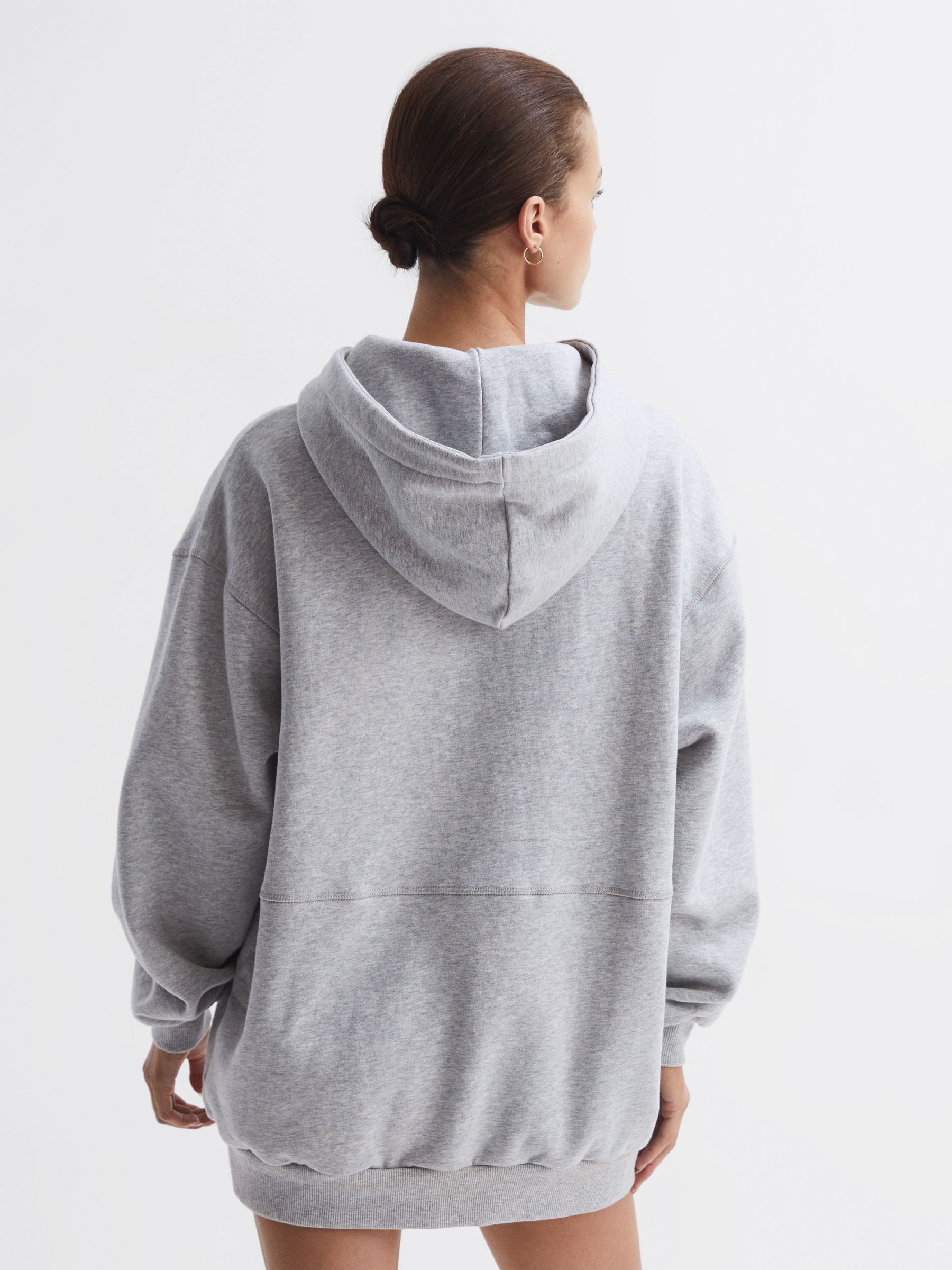 The Upside Comfort Fit Hoodie in Grey - Image 5 of 7
