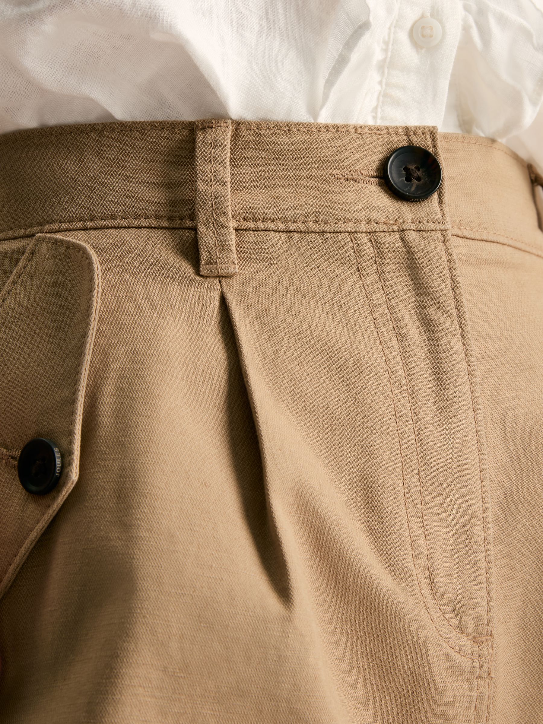 Brown Safari Shorts - Image 5 of 6