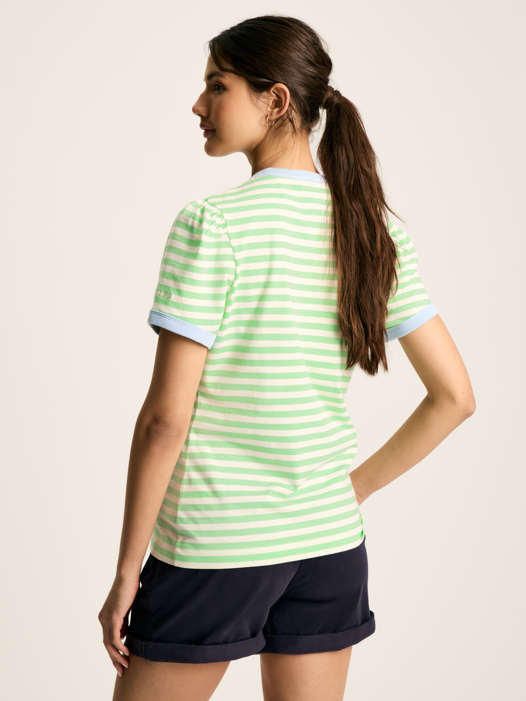 Erin Green/White Short Sleeve T-Shirt - Image 2 of 6