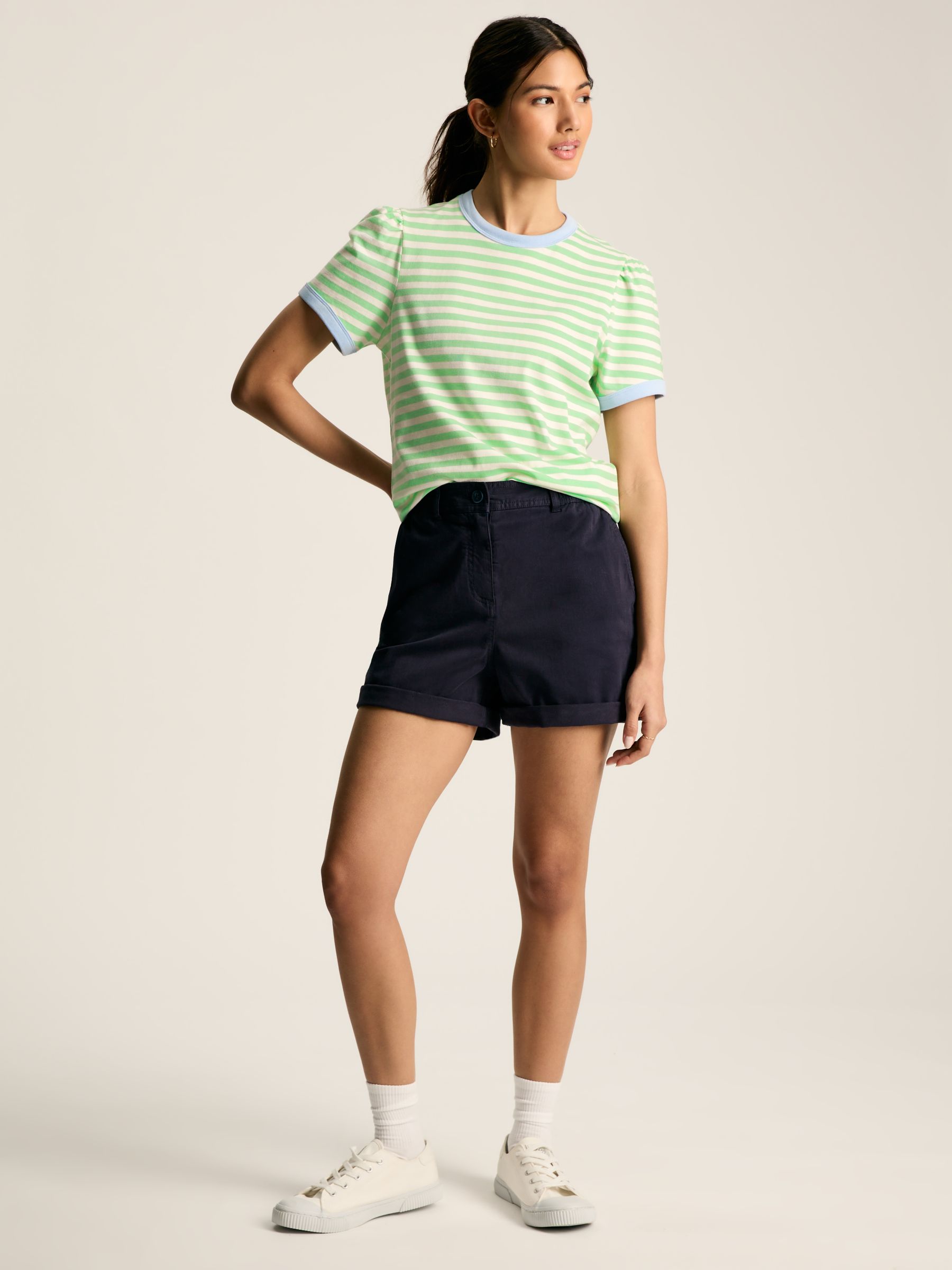 Erin Green/White Short Sleeve T-Shirt - Image 3 of 6