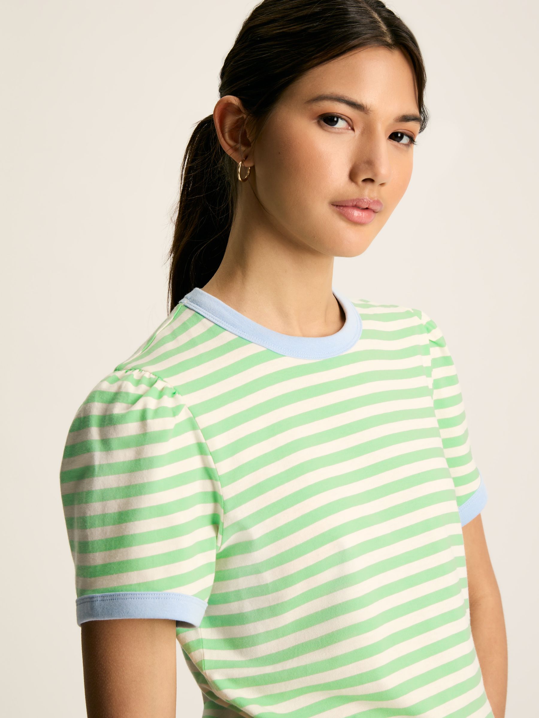 Erin Green/White Short Sleeve T-Shirt - Image 4 of 6