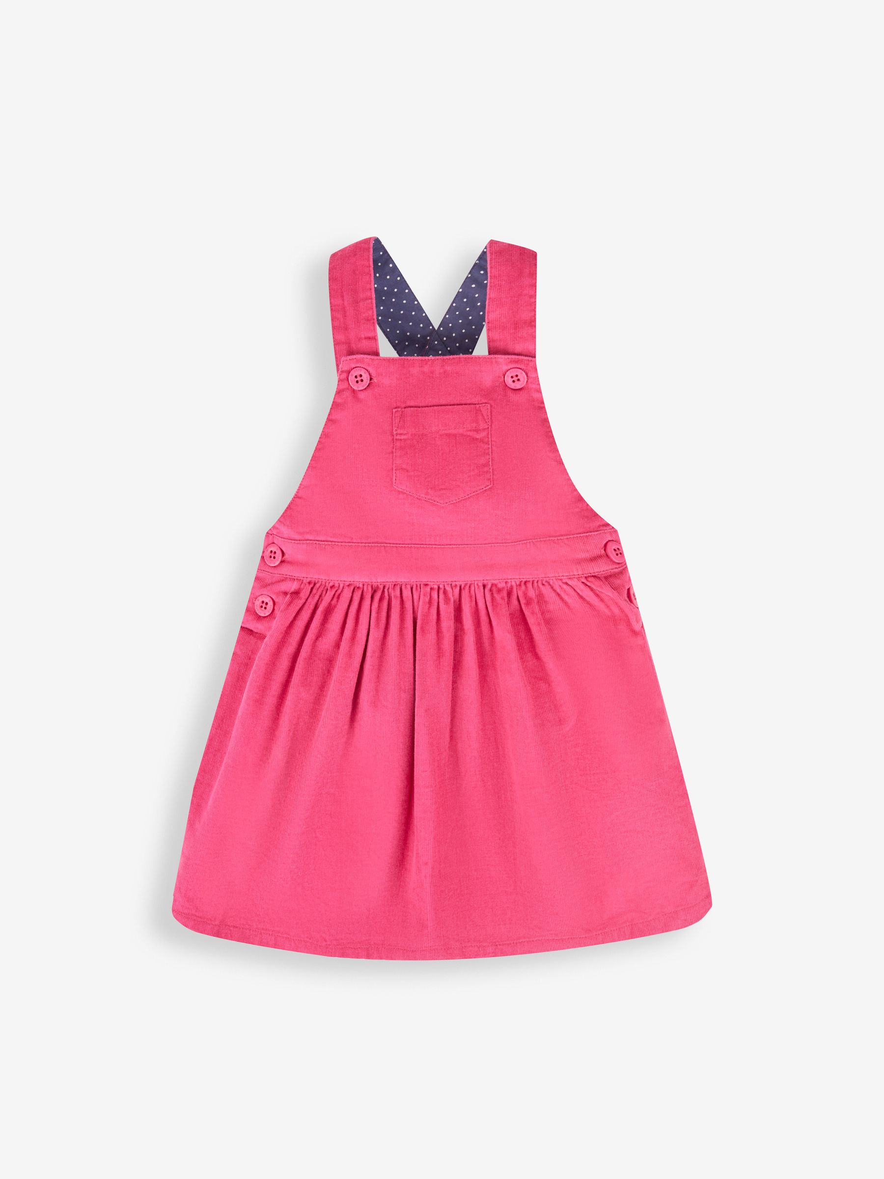 Raspberry Girls' Classic Cord Dress & Stripe Top Set - Image 2 of 5
