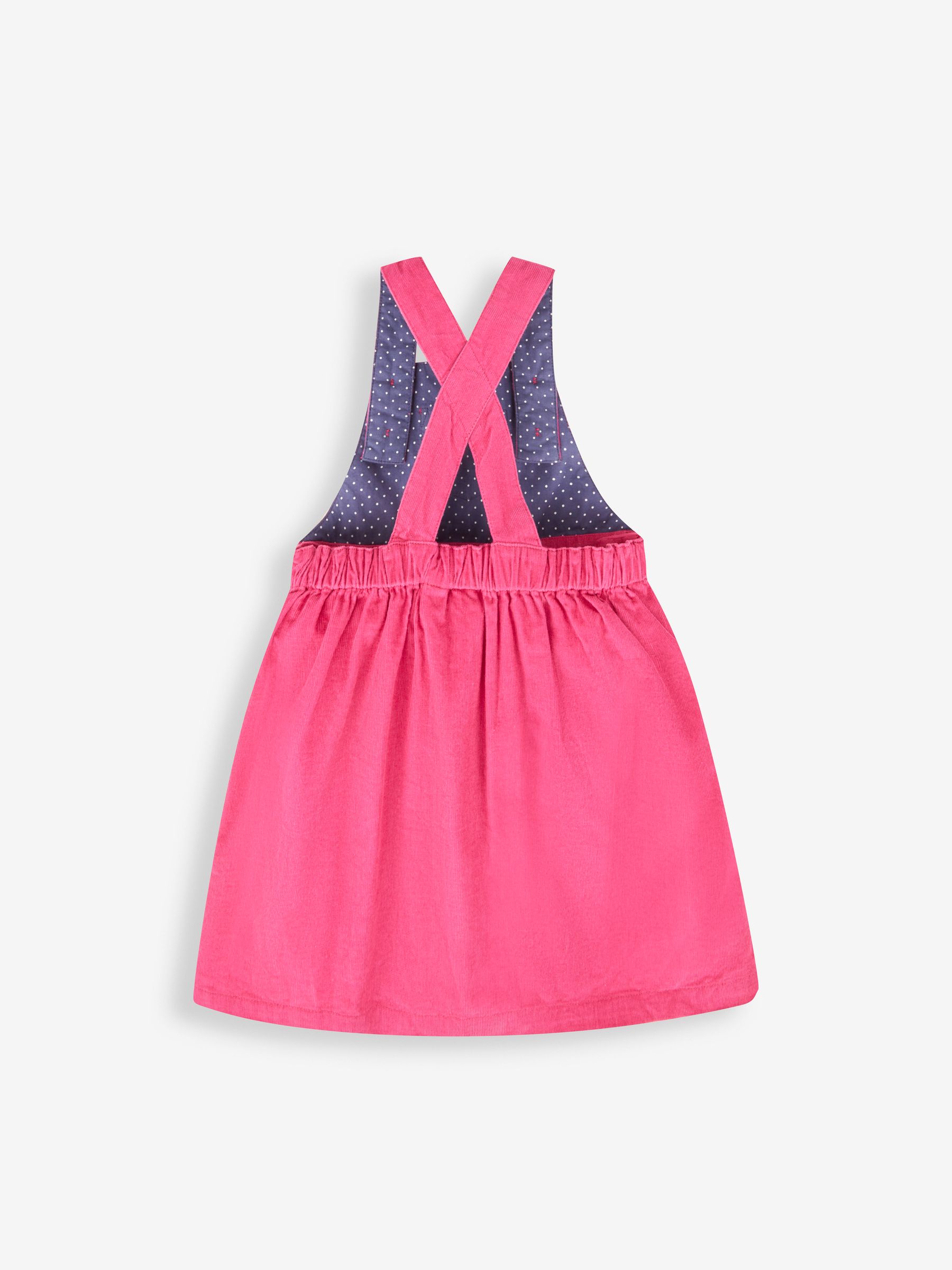 Raspberry Girls' Classic Cord Dress & Stripe Top Set - Image 3 of 5