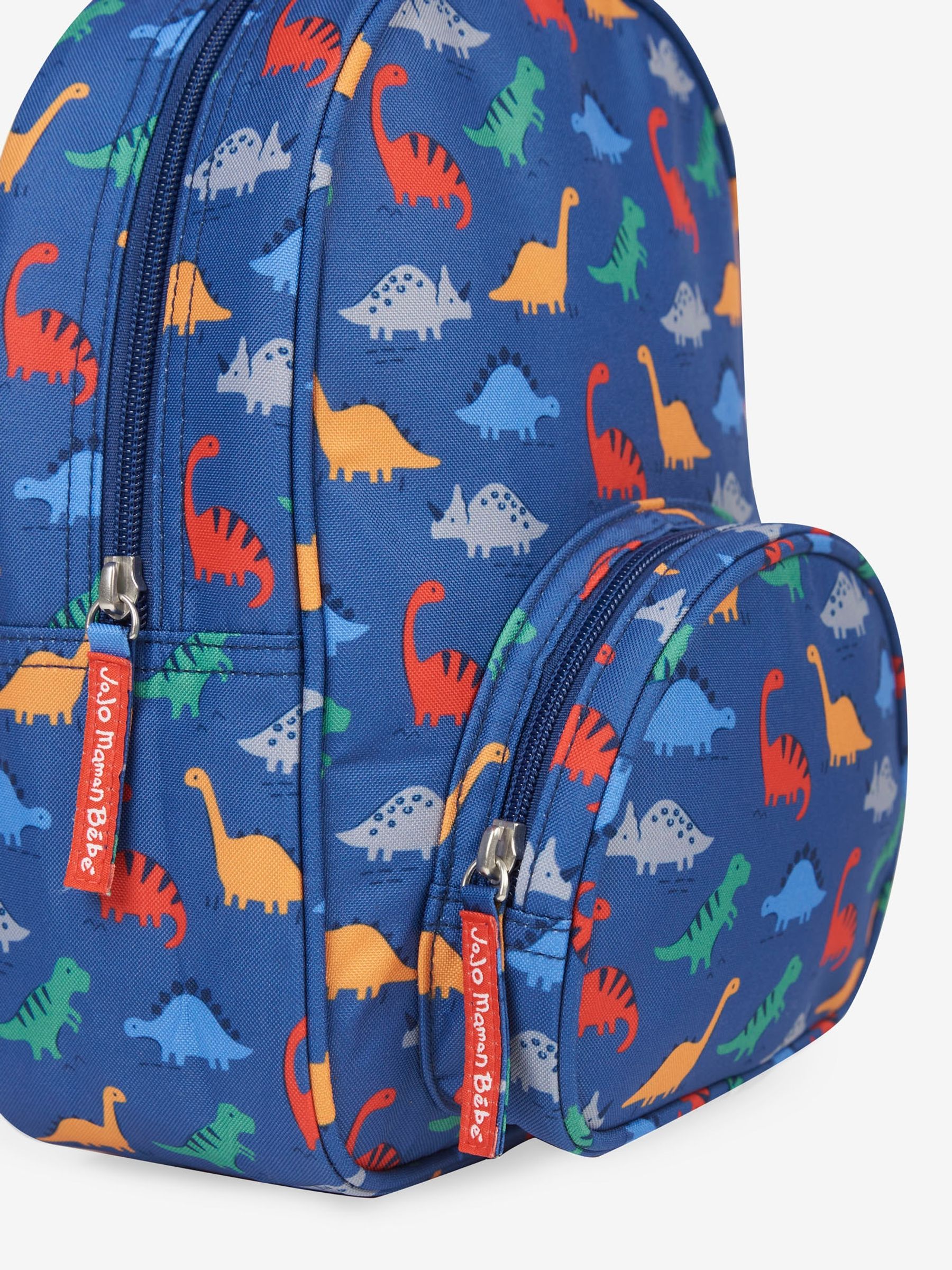 Blue Dino Printed Backpack - Image 2 of 5