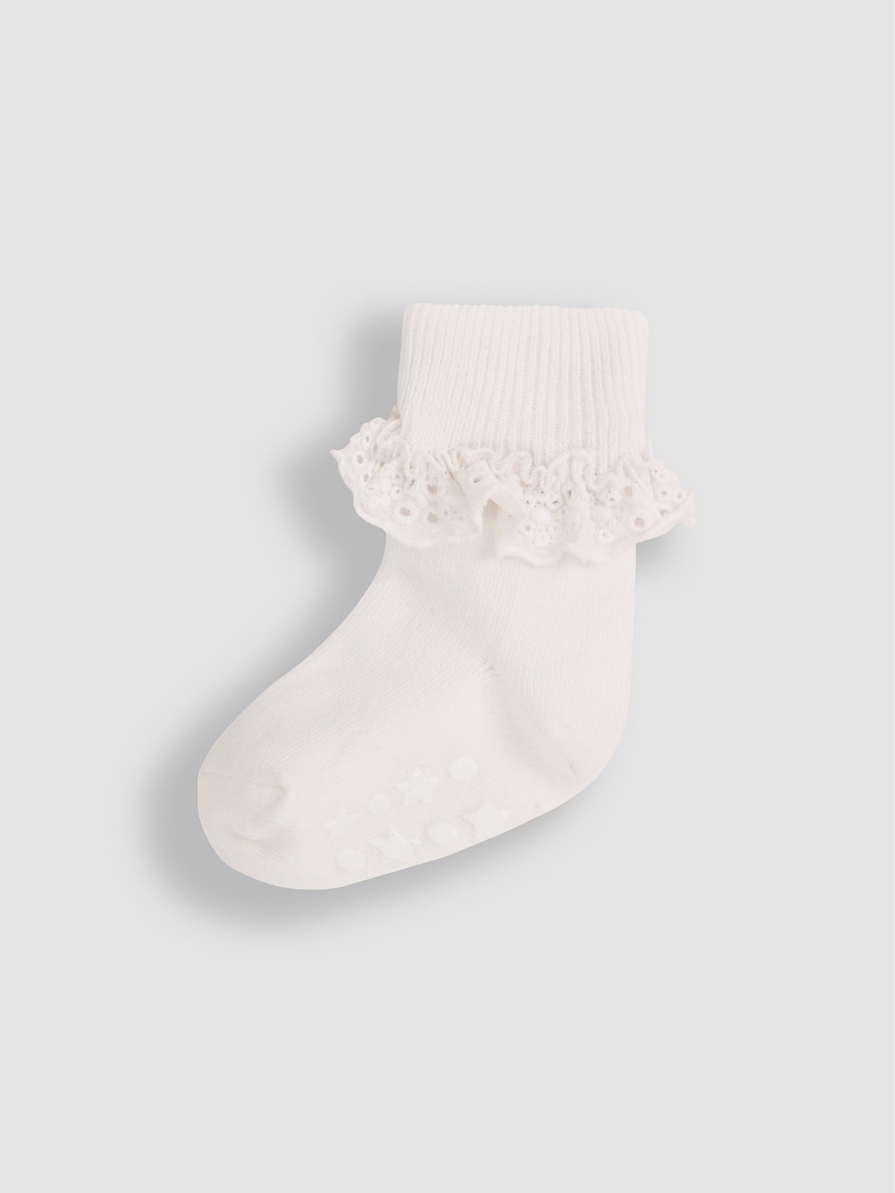 Lilac Pastel 3-Pack Frilly Socks - Image 3 of 4