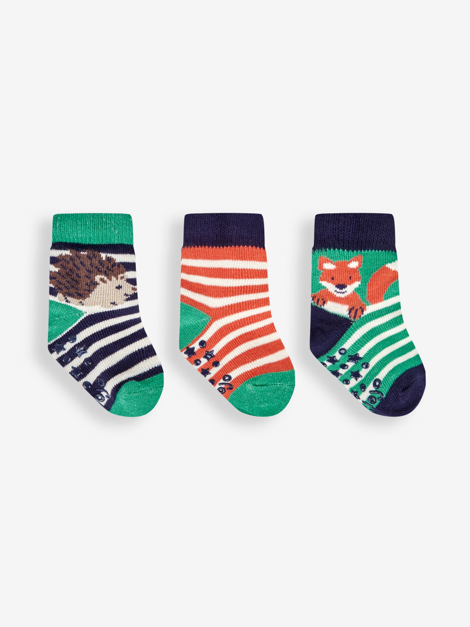 Green 3-Pack Woodland Socks - Image 1 of 1