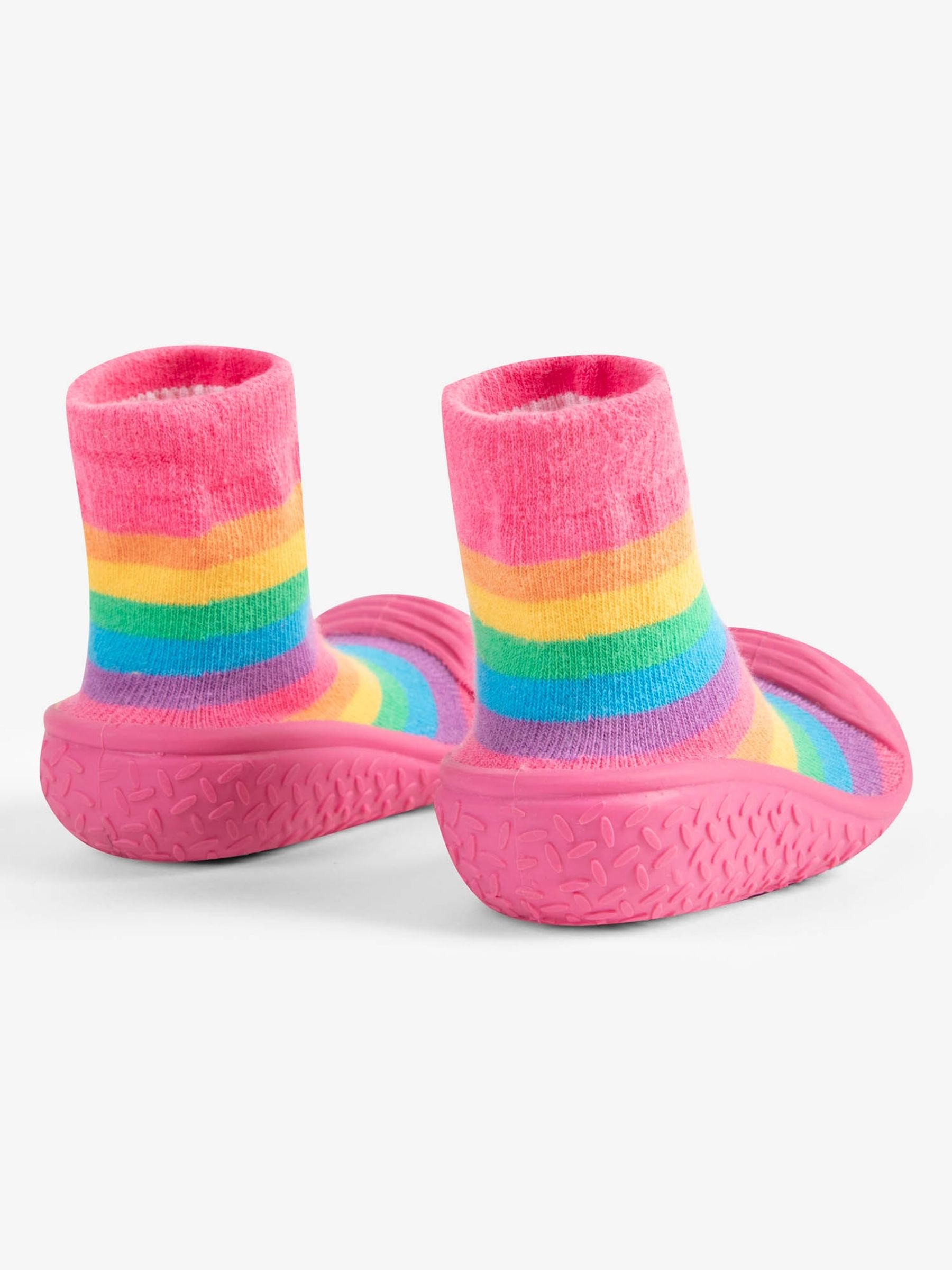Rainbow Indoor Outdoor Slipper Socks - Image 2 of 4
