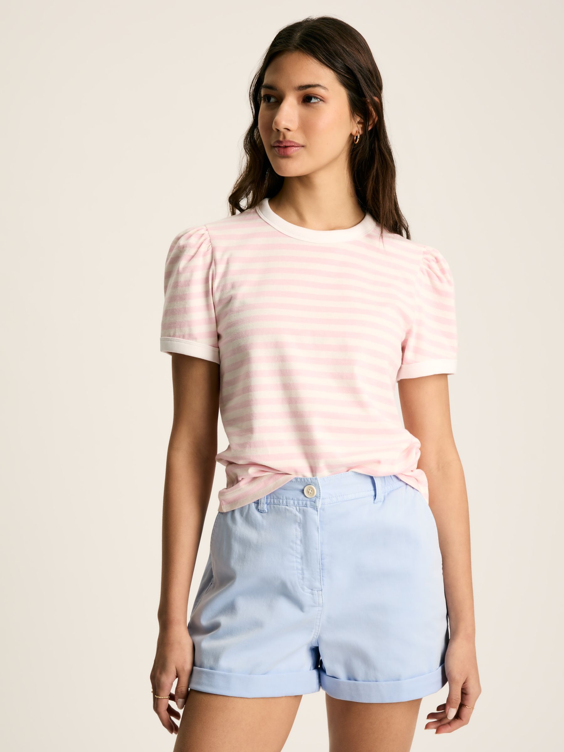 Erin Pink/Cream Short Sleeve T-Shirt - Image 3 of 8