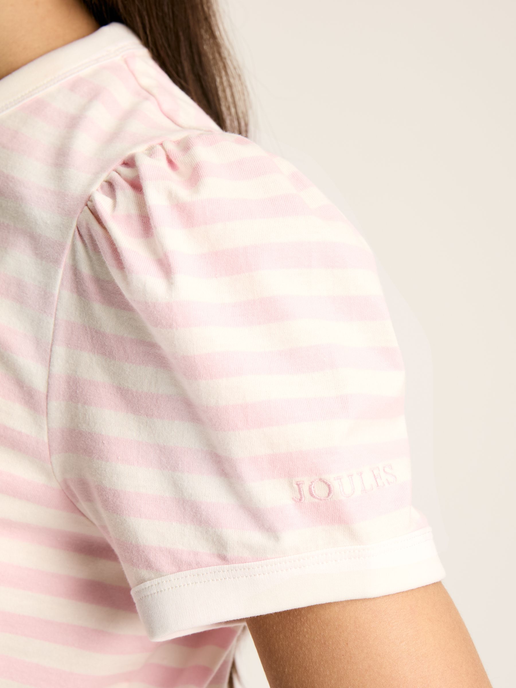 Erin Pink/Cream Short Sleeve T-Shirt - Image 7 of 8
