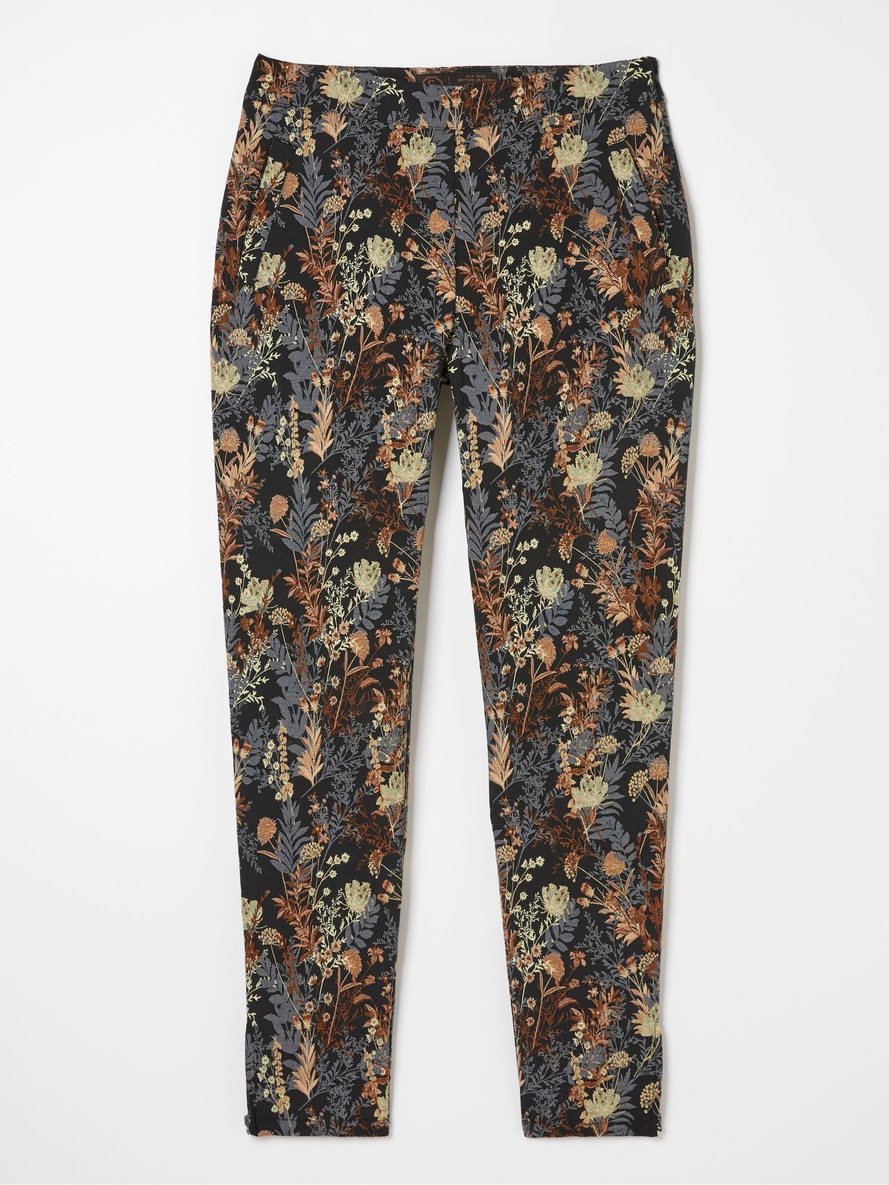 Black Isobelle Jacquard Trousers - Image 6 of 6