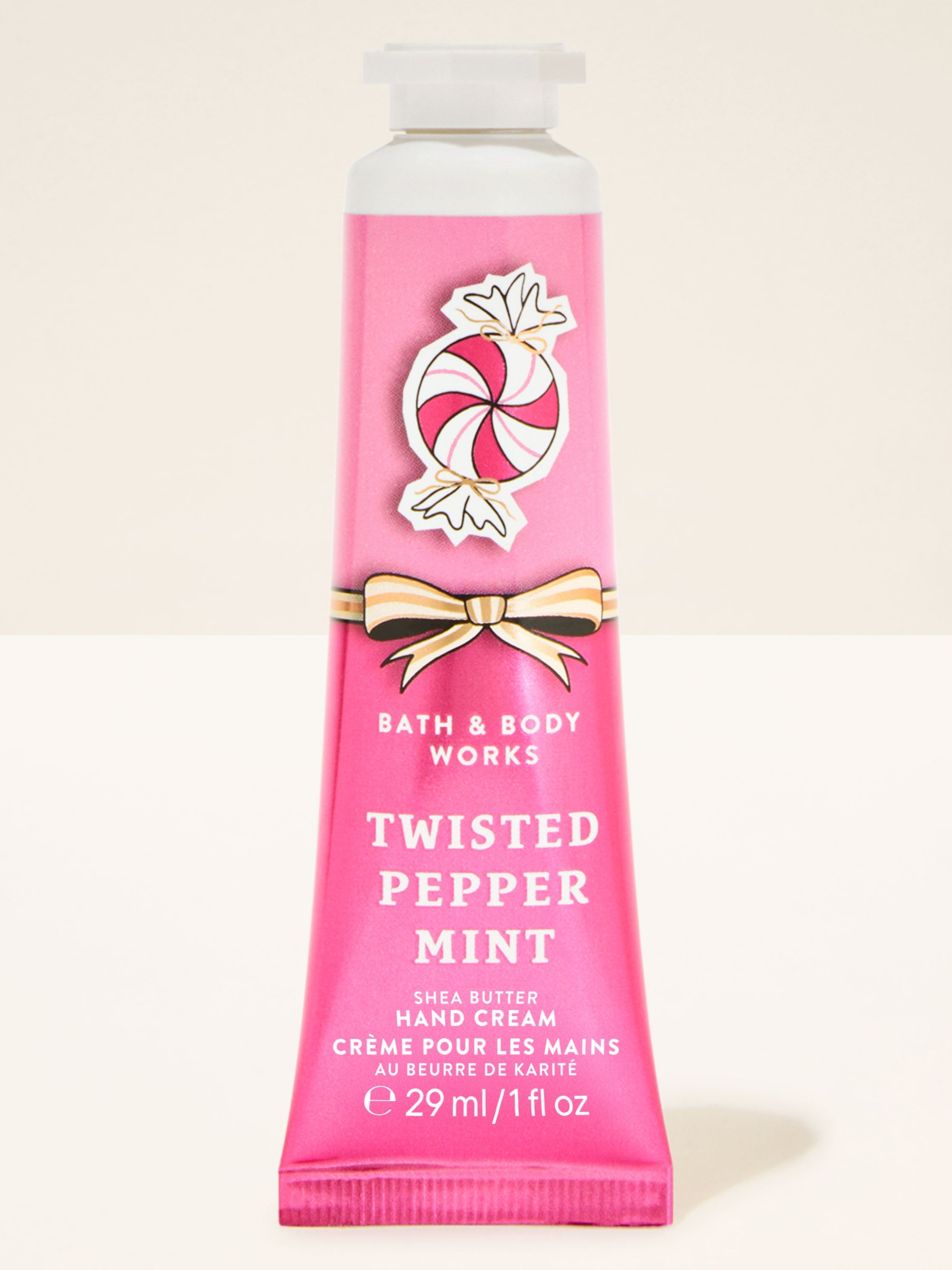 Twisted Peppermint Hand Cream 29ml - Image 1 of 2 Twisted Peppermint Hand Cream 29ml - Image 1 of 2