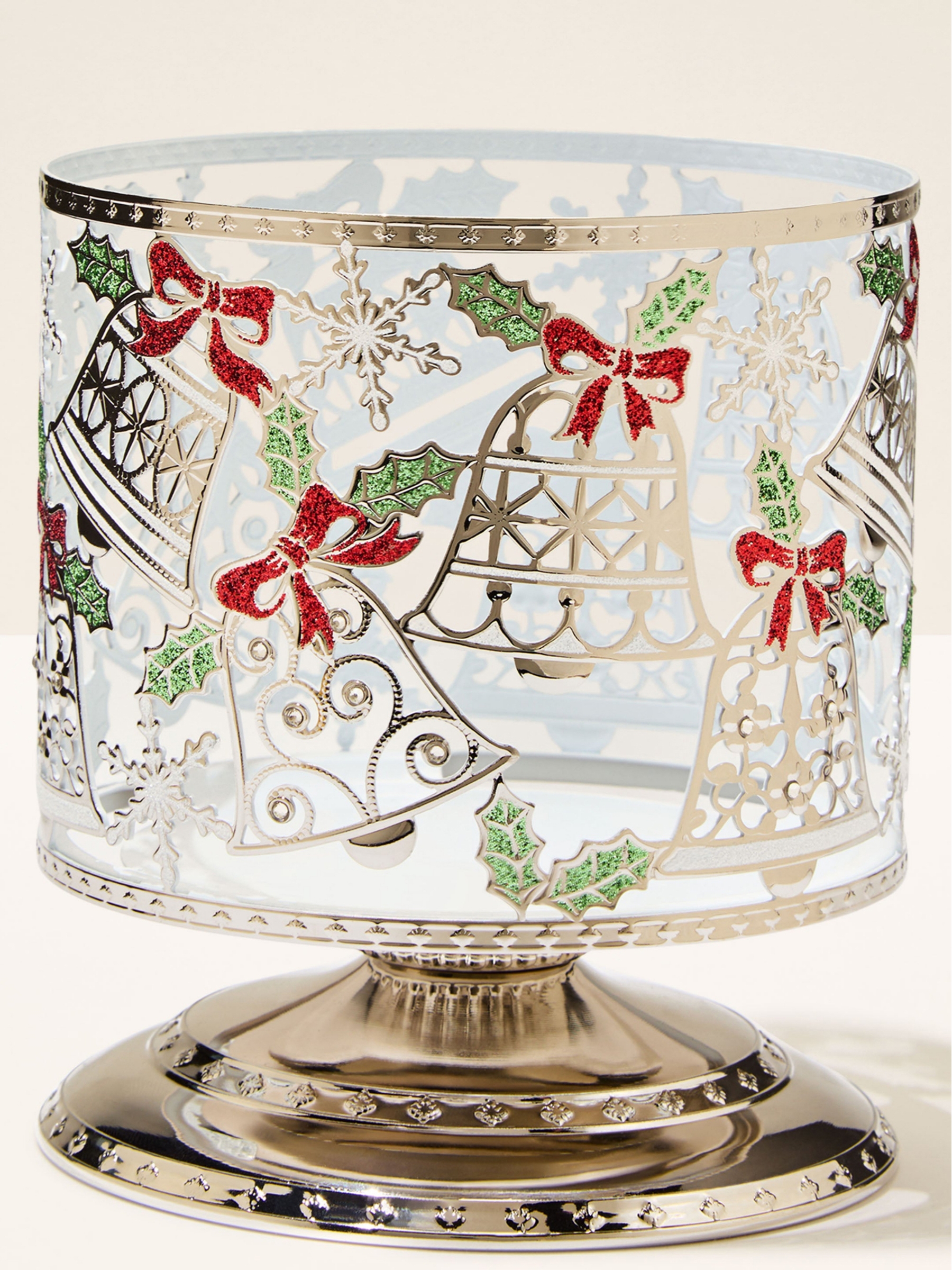Bling Bells 3-Wick Candle Holder - Image 1 of 4 Bling Bells 3-Wick Candle Holder - Image 1 of 4