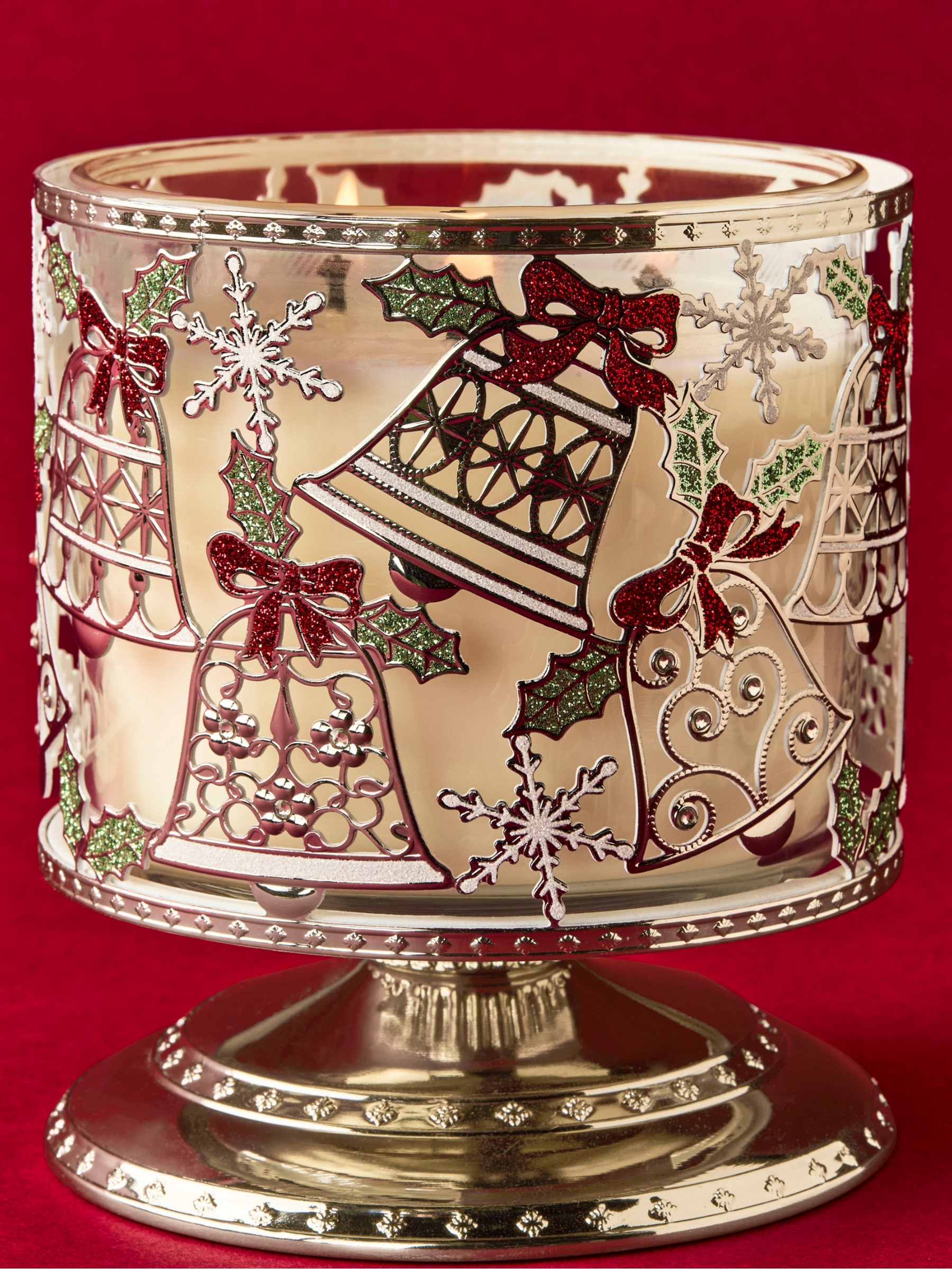 Bling Bells 3-Wick Candle Holder - Image 4 of 4