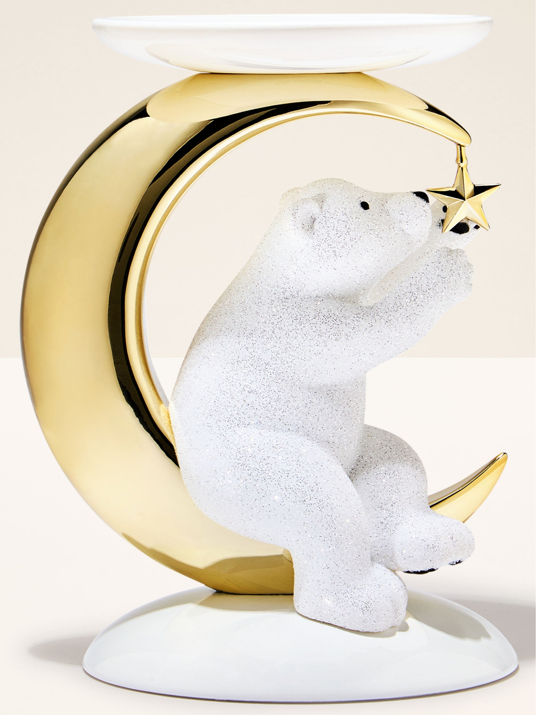 Bear Moon 3-Wick Candle Holder - Image 1 of 3
