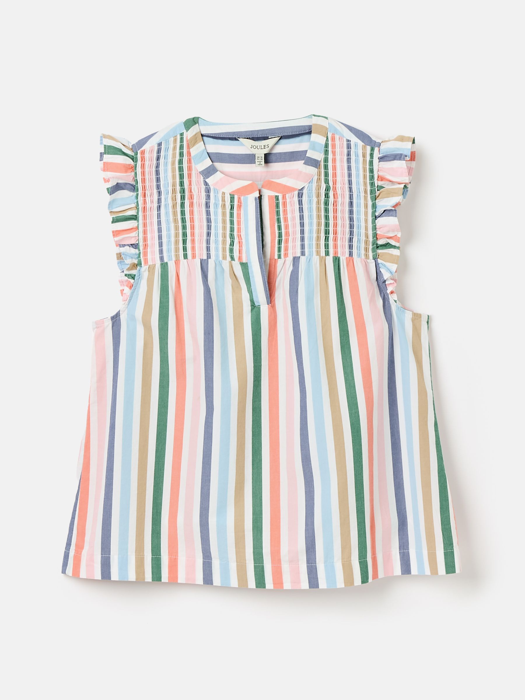 Cynthia Stripe Cotton Blouse - Image 7 of 7