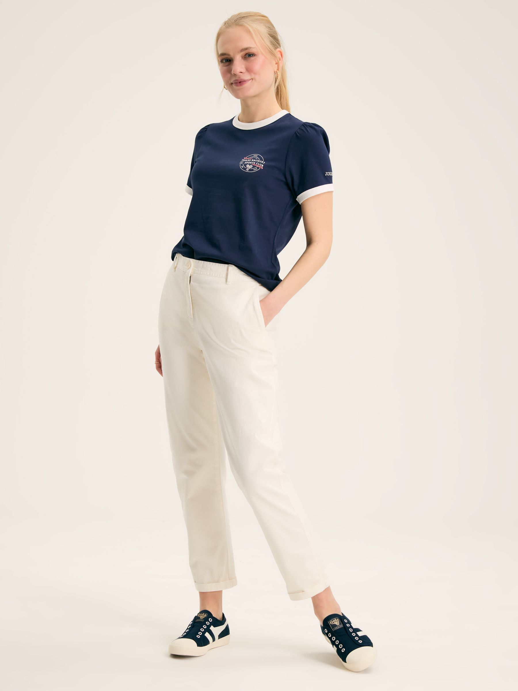 Erin Navy blue Short Sleeve T-Shirt - Image 4 of 7