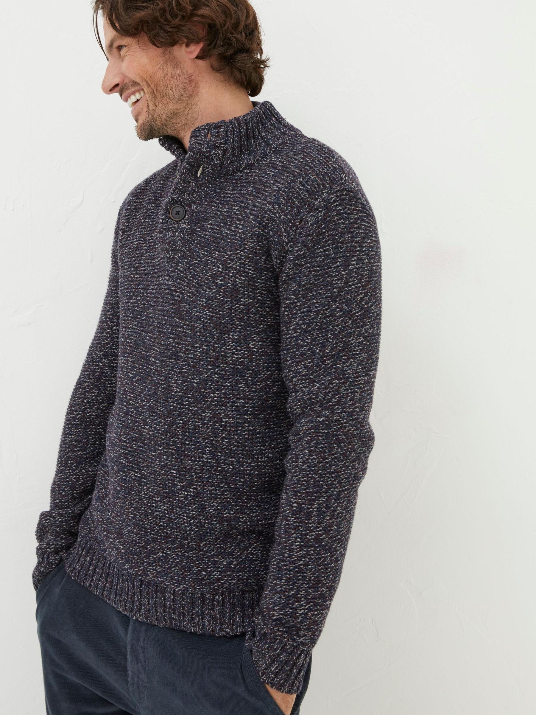 Purple Half Neck Jumper - Image 1 of 5