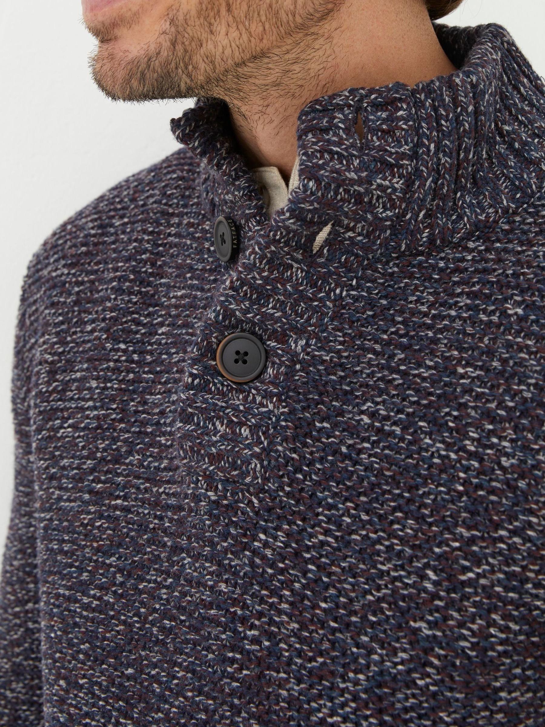 Purple Half Neck Jumper - Image 4 of 5